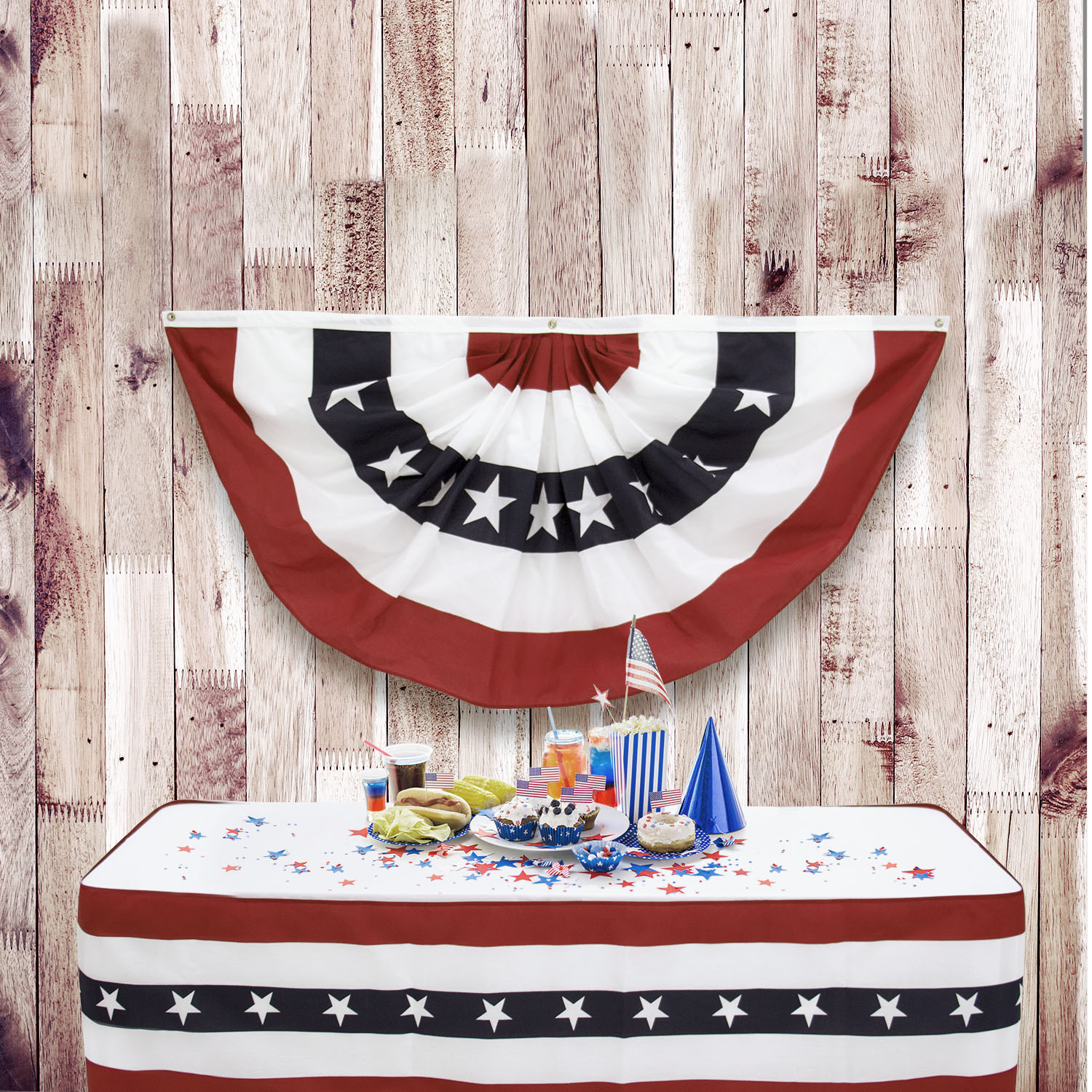 2' x 3' Patriotic Mirage Full Fan 2