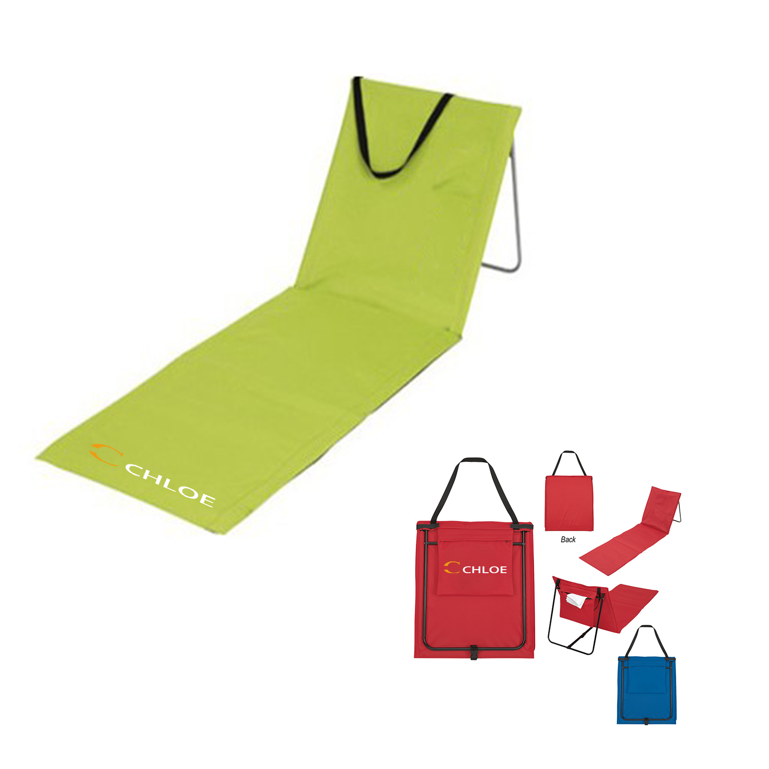 Camping Mat With Adjustable Backrest for Picnic & Beach 2