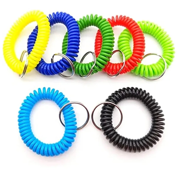 Spiral Wrist Coil Key Chain 4