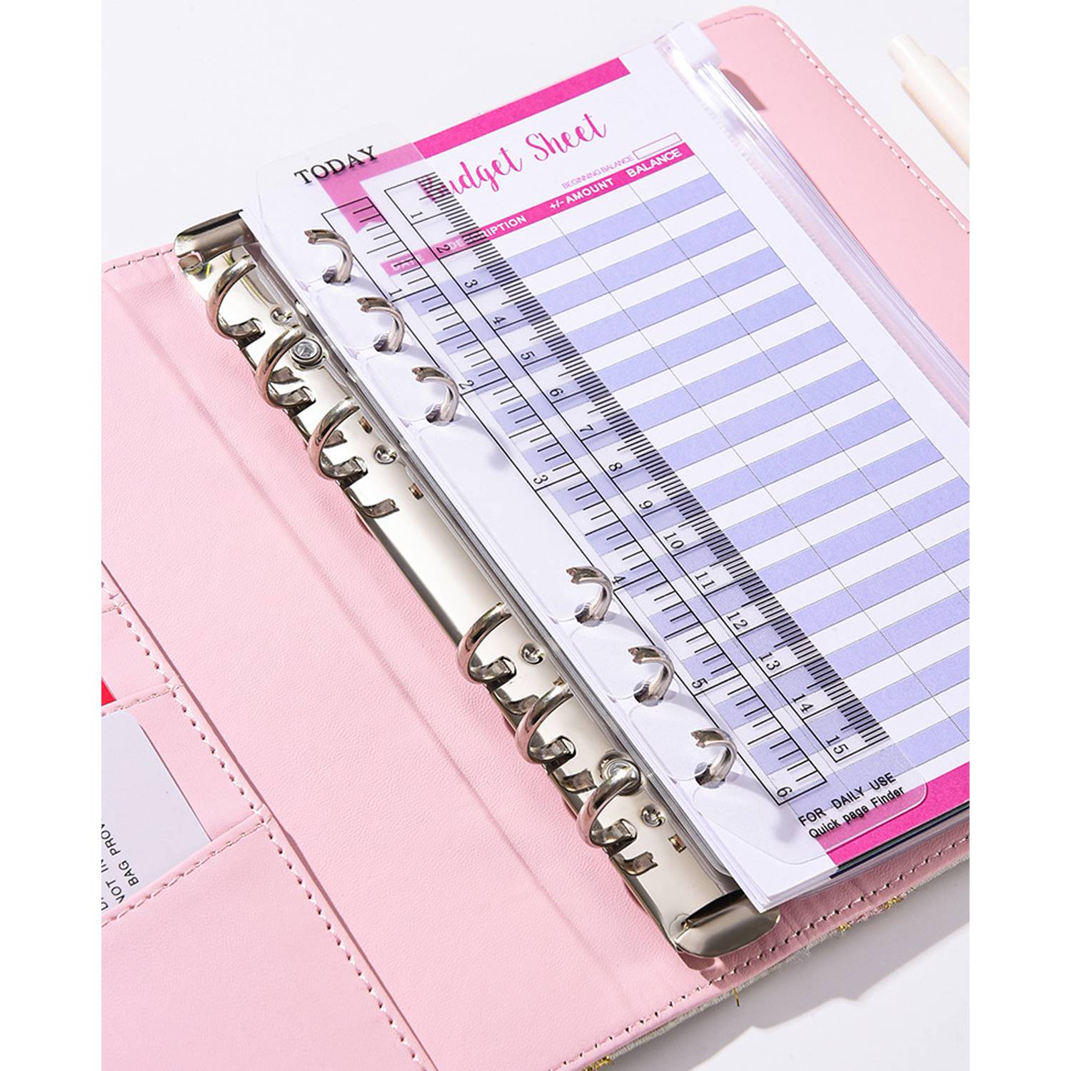 A6 Refillable Binder Notebook Set 10
