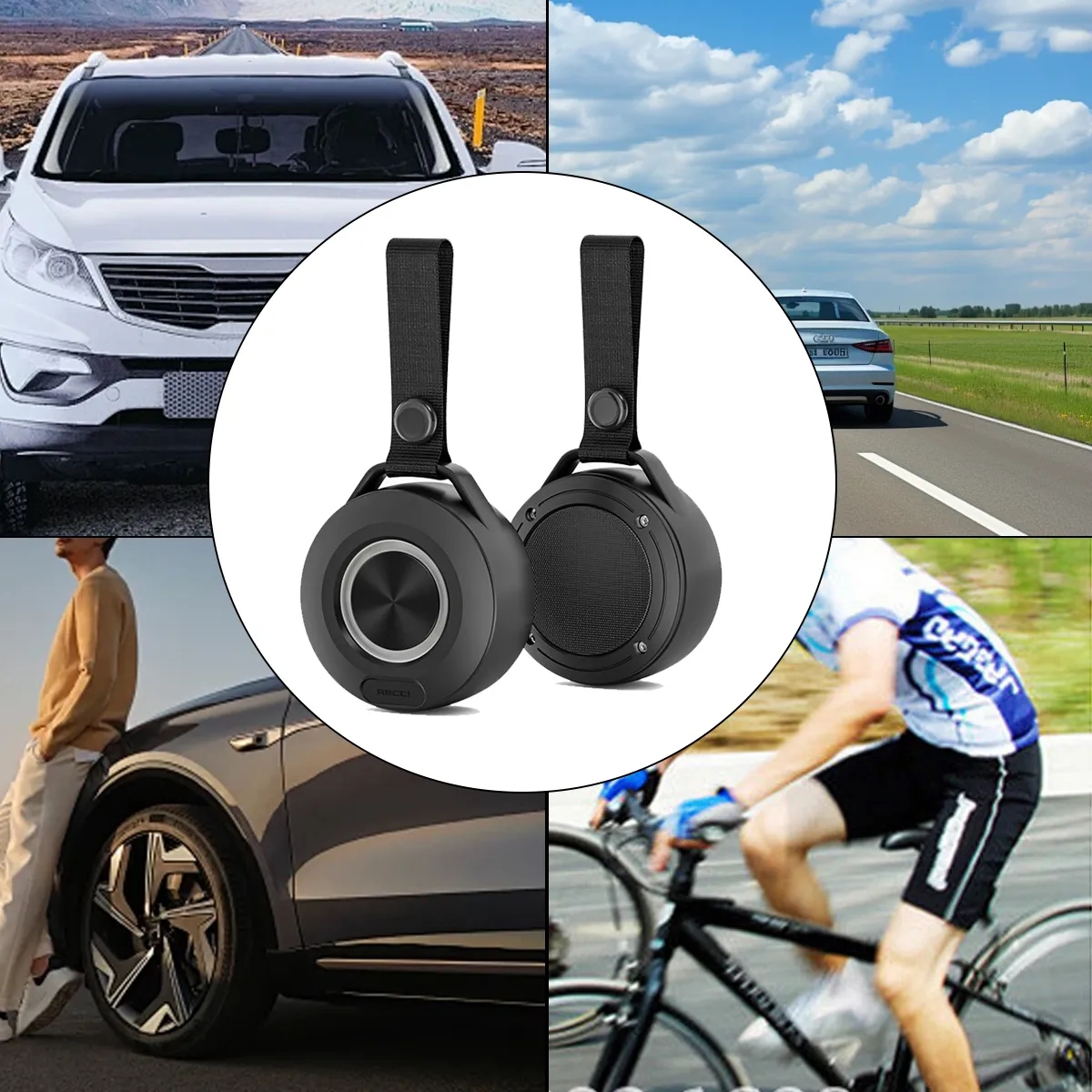 Portable Bluetooth Speaker With Hanging Strap 5