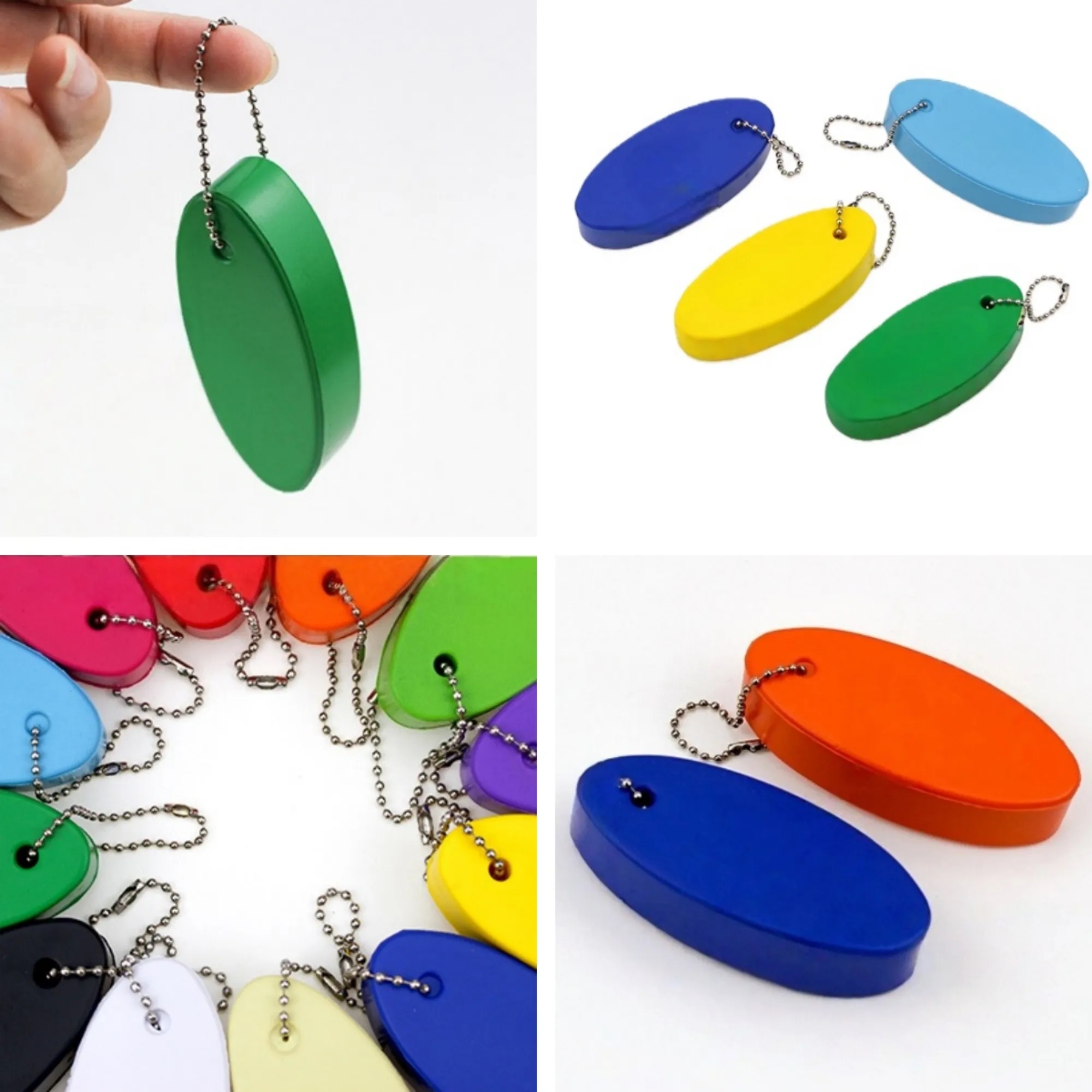 Stress Ball Keychain 2 In 1 Squeeze Toy Gift 4