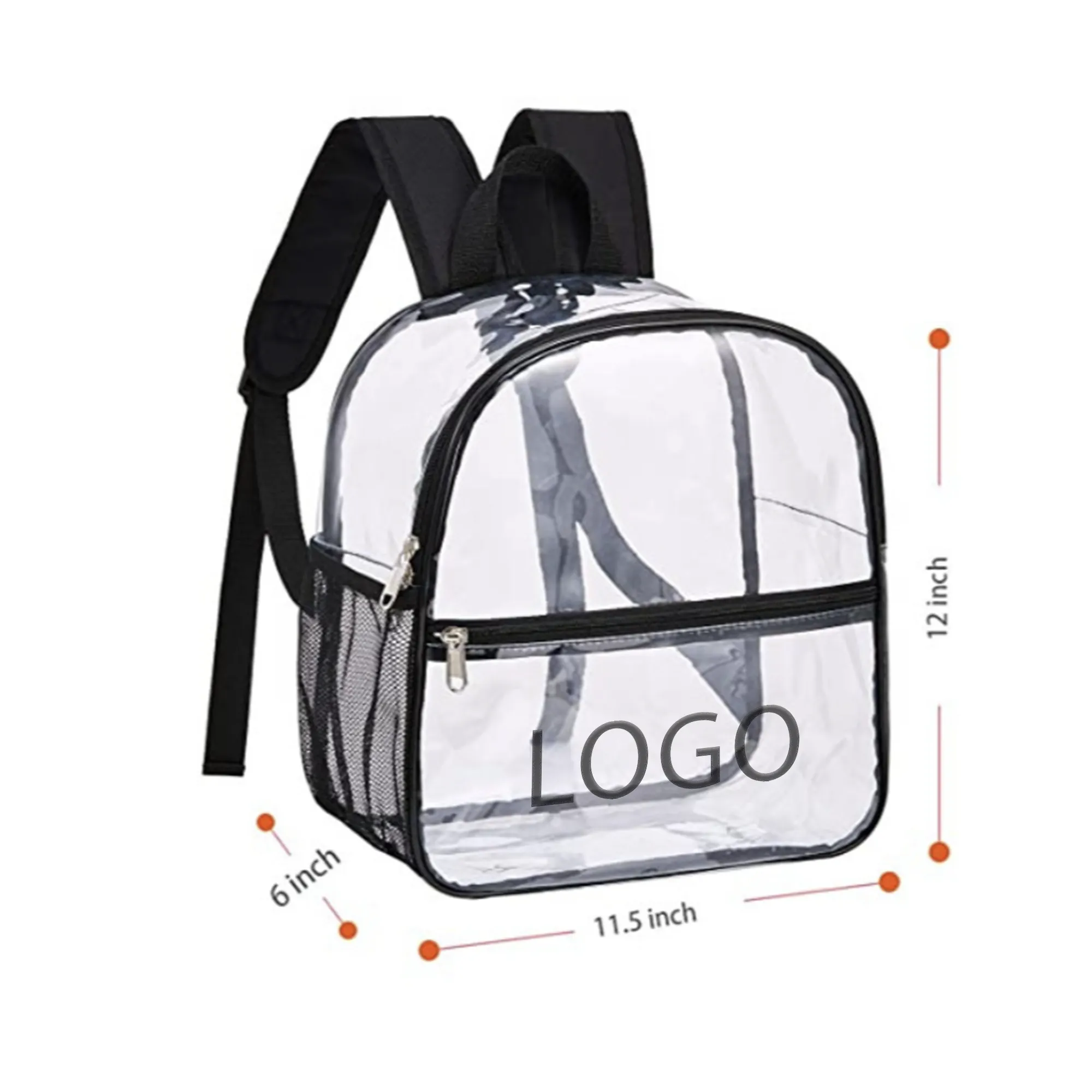 PVC Transparent Backpack. 3
