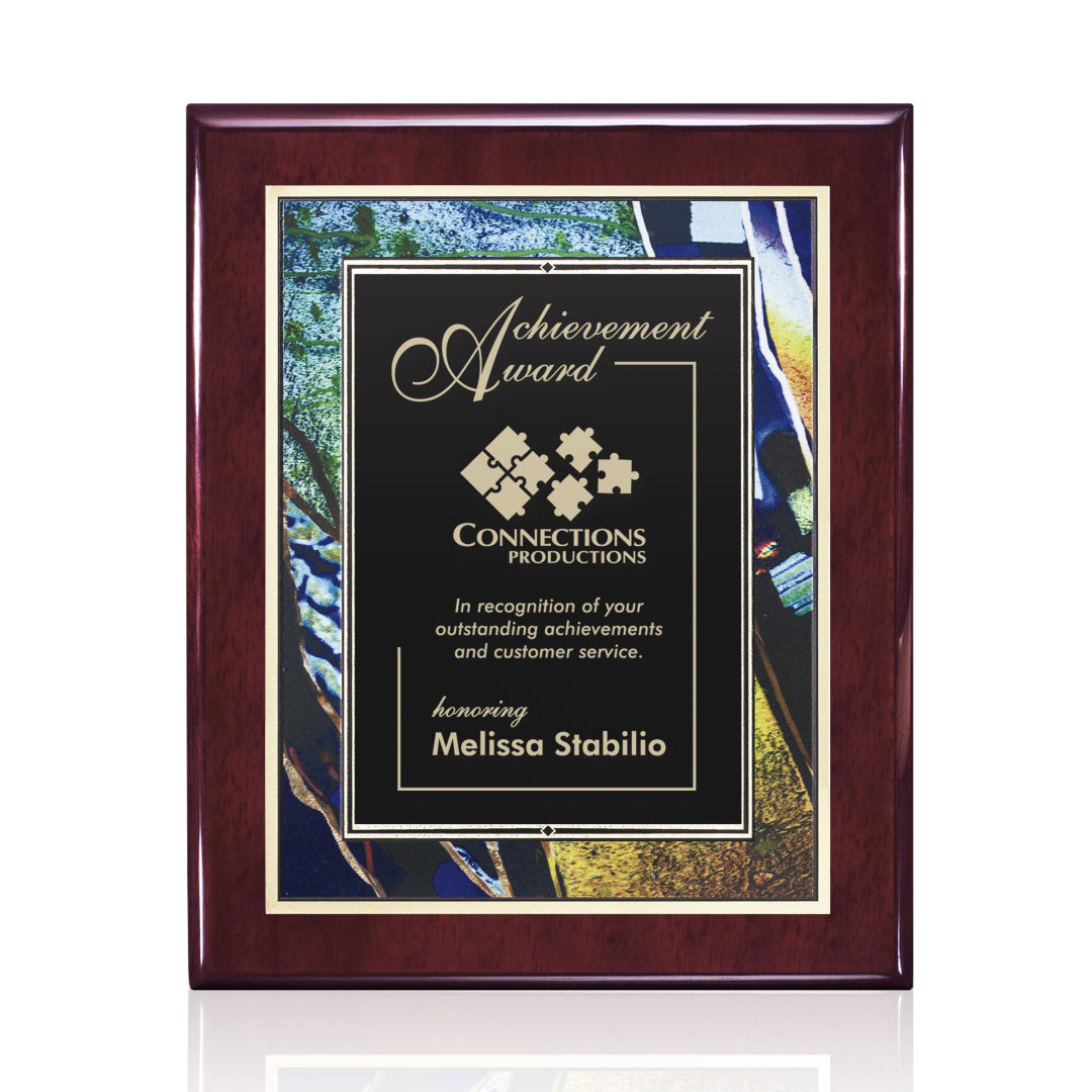 Oakleigh/Verdi Plaque - Rosewood Finish 7