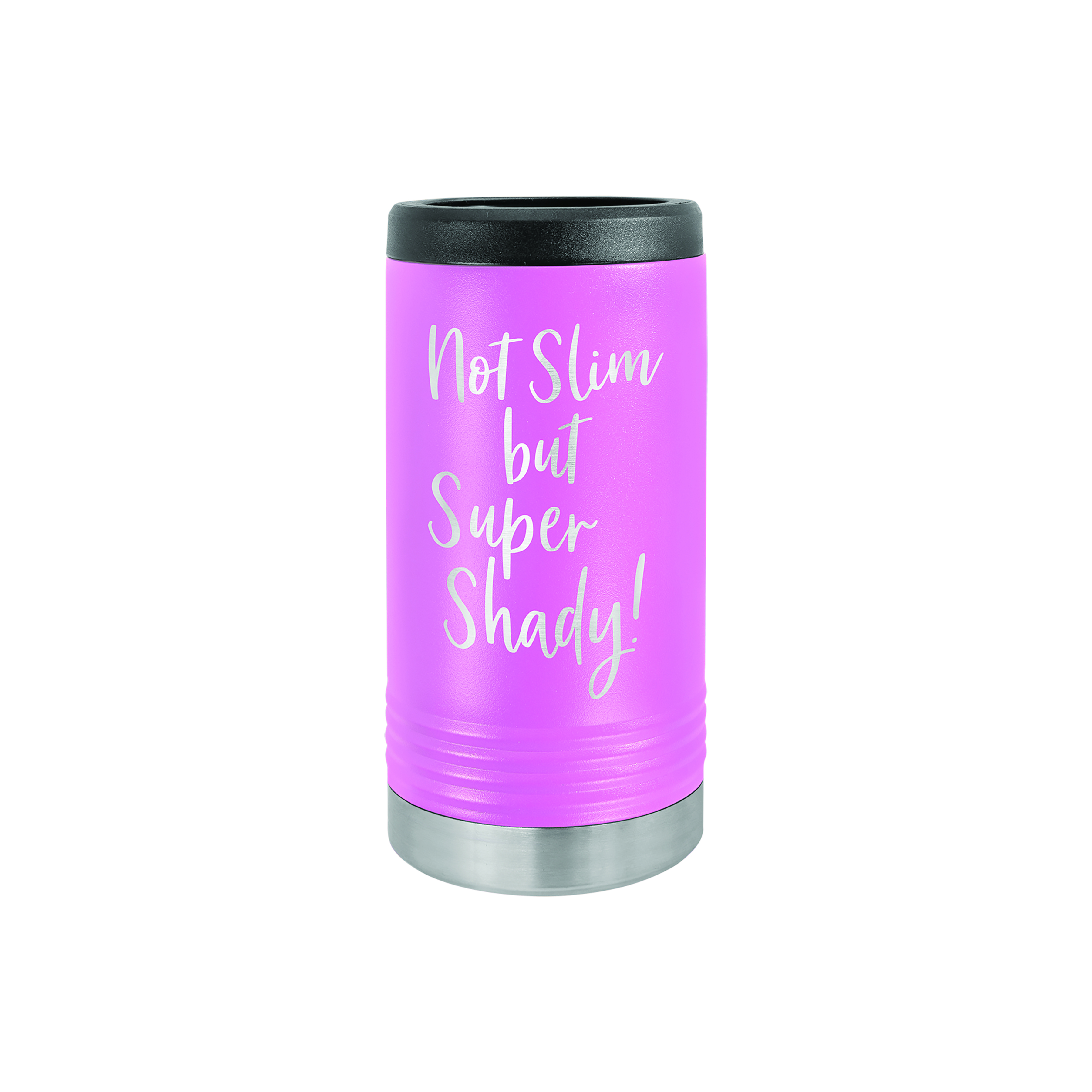 12 Oz. Polar Camel Stainless Steel Slim Can Cooler 13