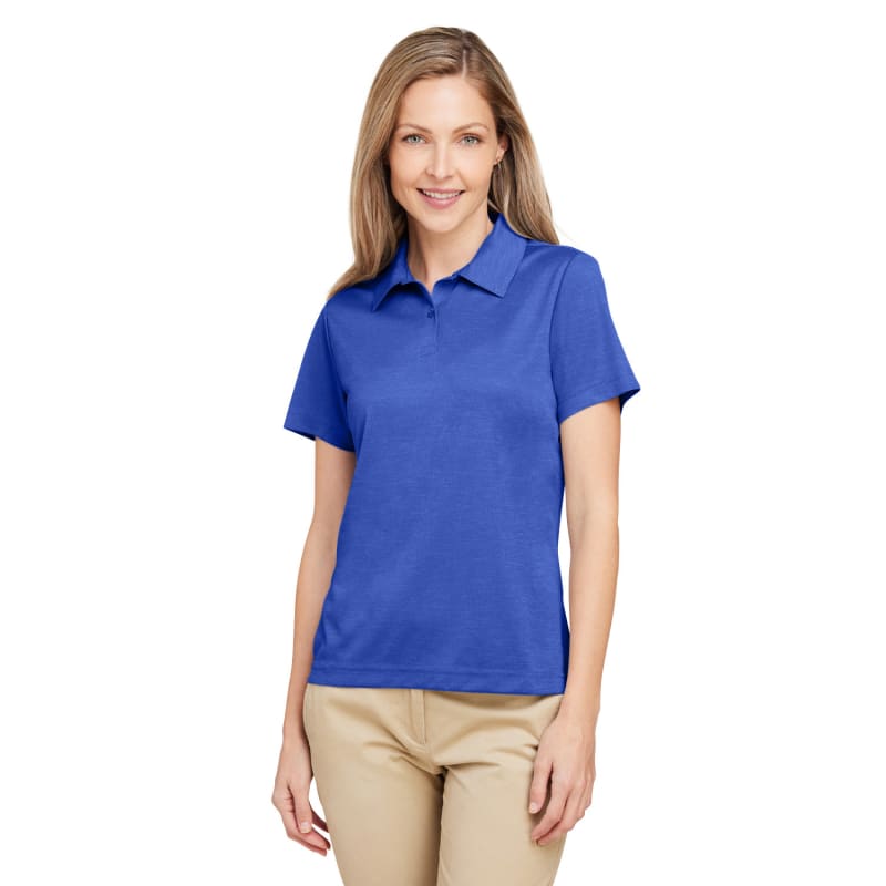 Team 365 Ladies' Zone Sonic Heather Performance Polo 18