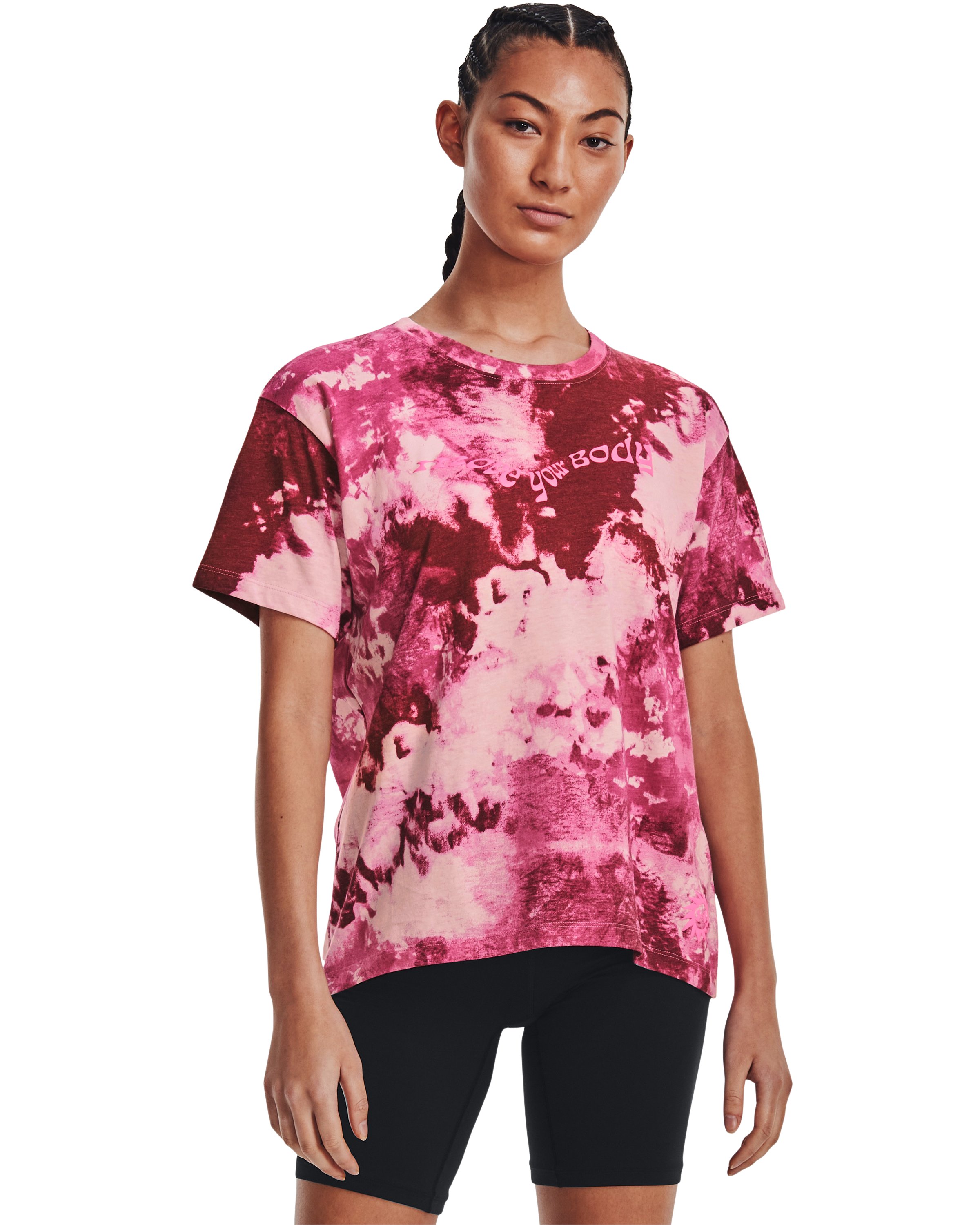 Women's UA Move Your Body Printed Short Sleeve 1