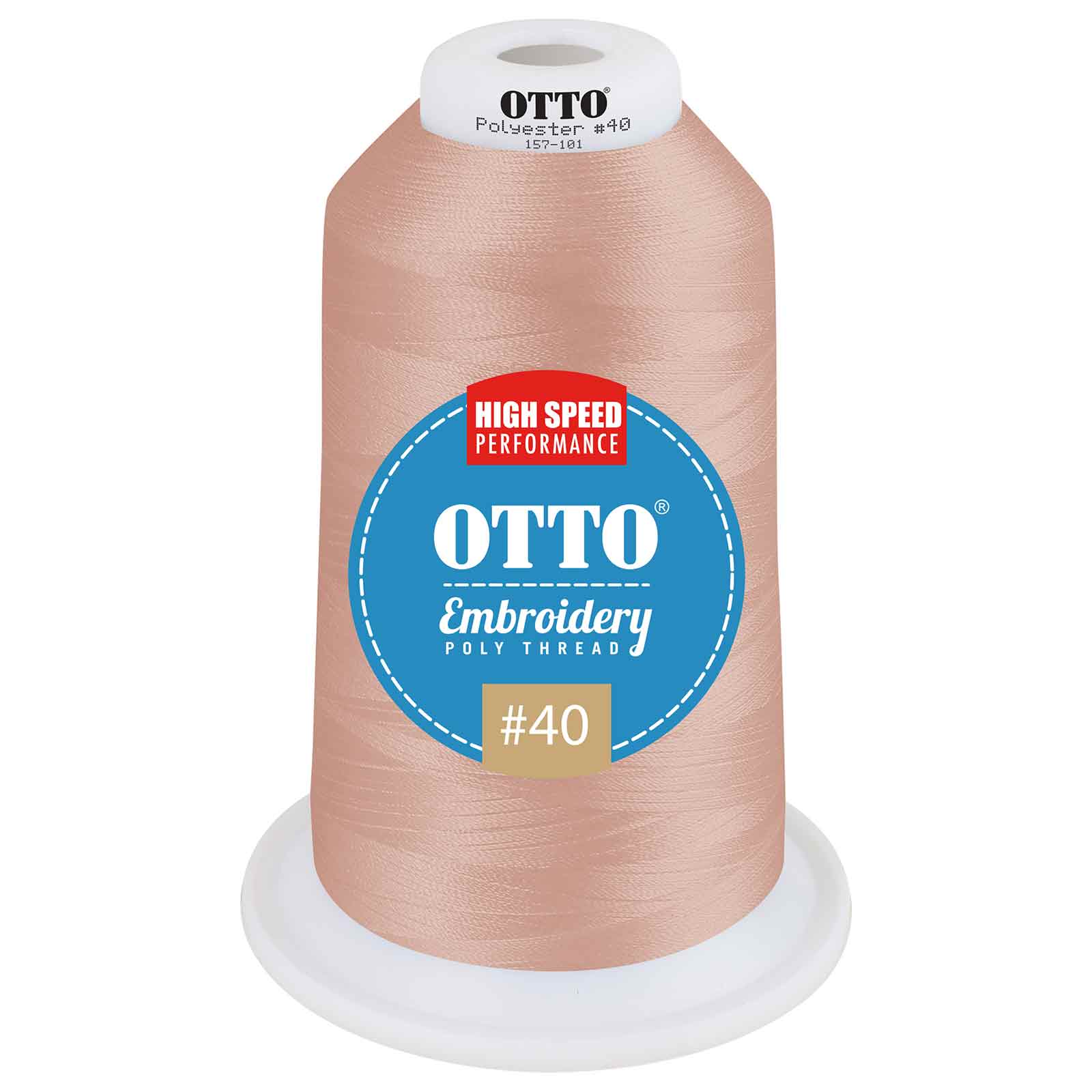 OTTO Embroidery Poly Thread #40 5,500 yd. King Cone 1027