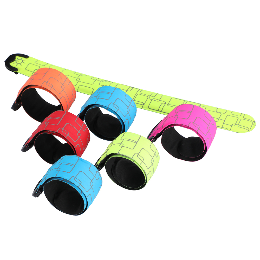 USB hot-pressed Outdoor Night Running Luminous Arm Snap Ring 3
