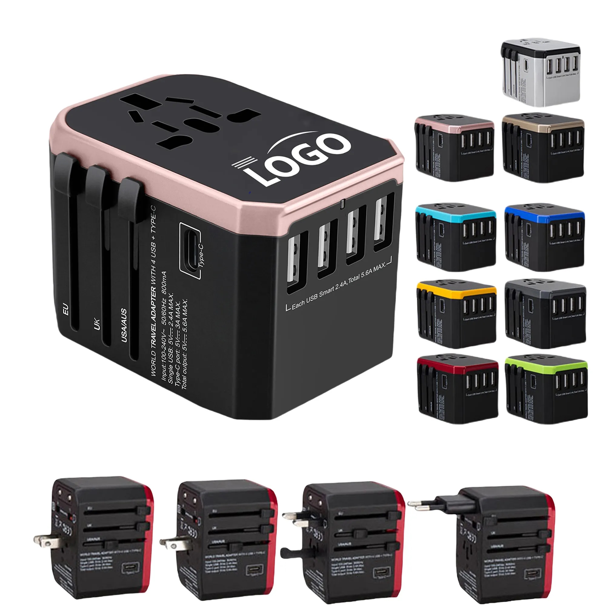 Universal Multi-Function Travel Adapter MOQ100 2