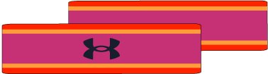 UA Striped Performance Terry Unisex Headband 3