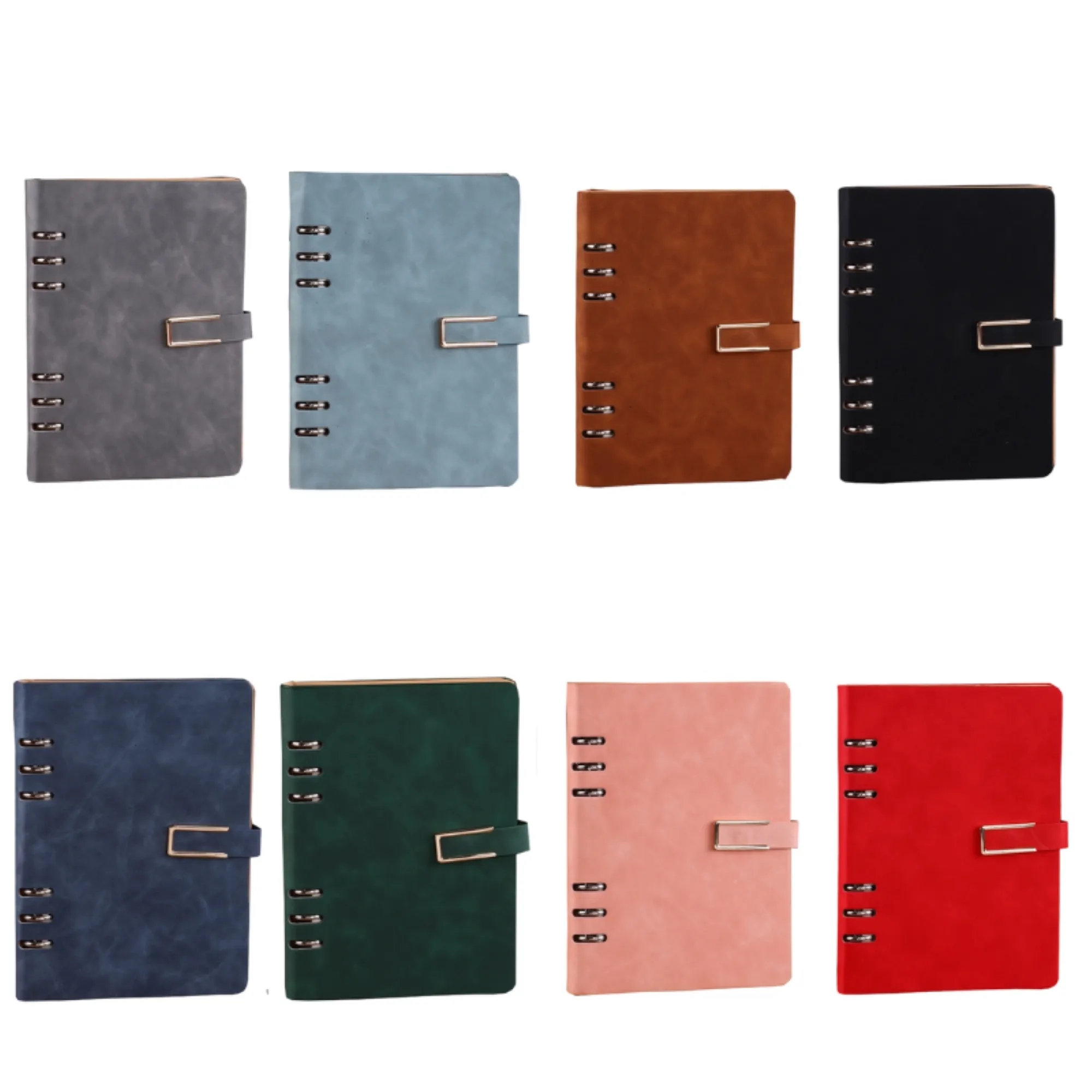 Ring Binder Magnetic Snap Closure Notebook 3