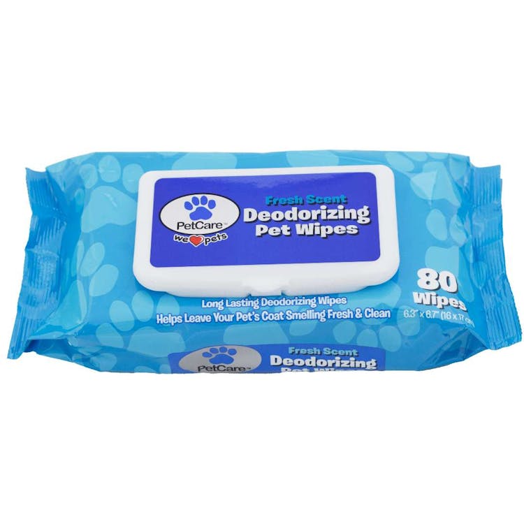 Pet Deodorizing Wipes 80 Count 2