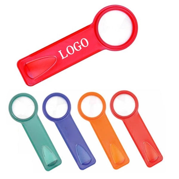 Bookmark With Magnifier & Ruler 3