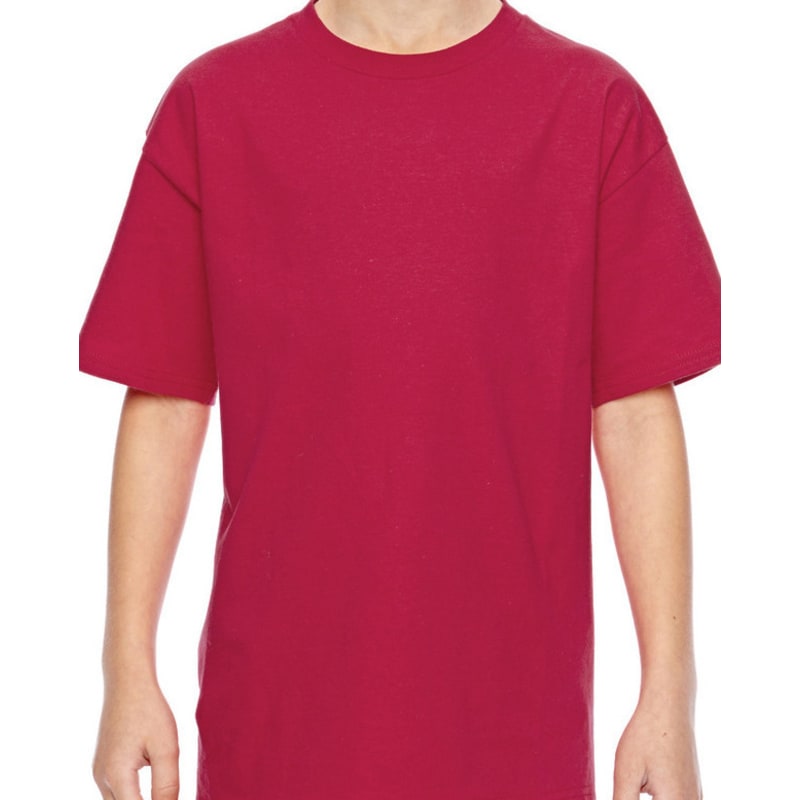 Hanes Youth 4.5 Oz., 100% Ringspun Cotton Nano-T® T-Shirt 10