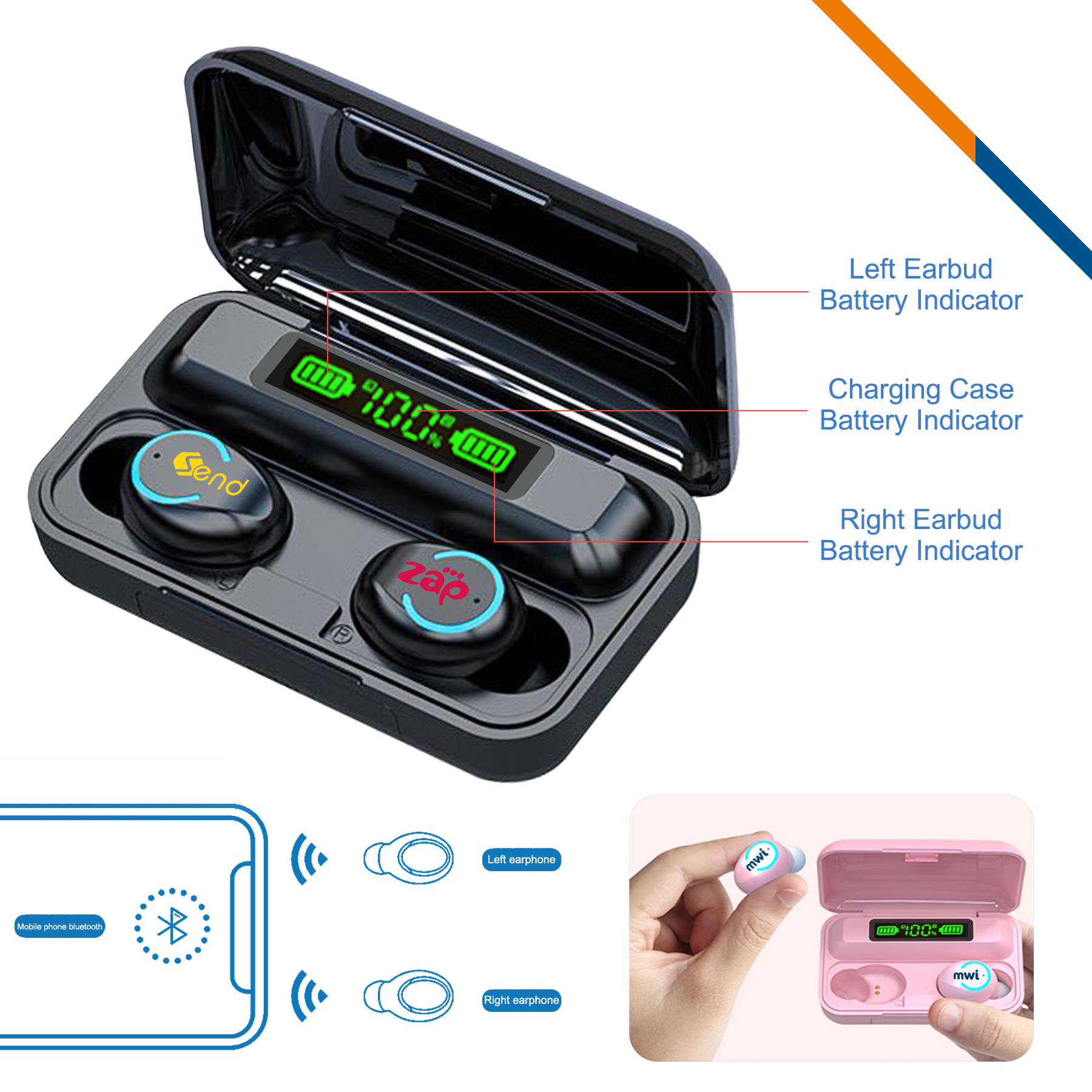 Hobin Bluetooth Earbud 4
