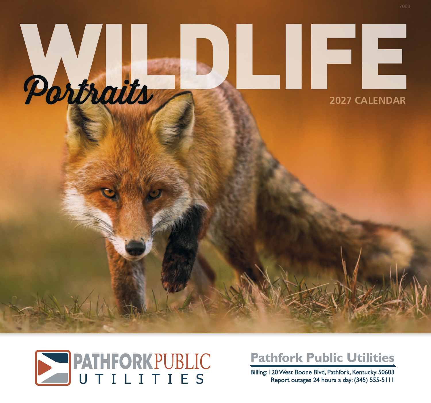 Good Value™ Wildlife Portraits - Stapled Calendar 39