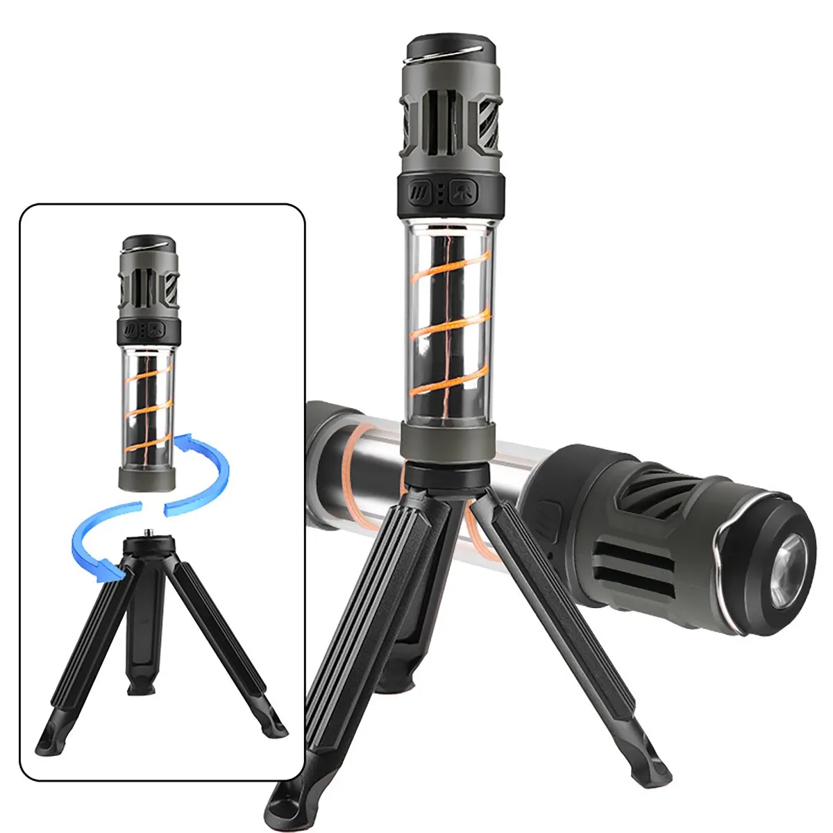 Mosquito Repeller with Magnetic Design Camping Light 3