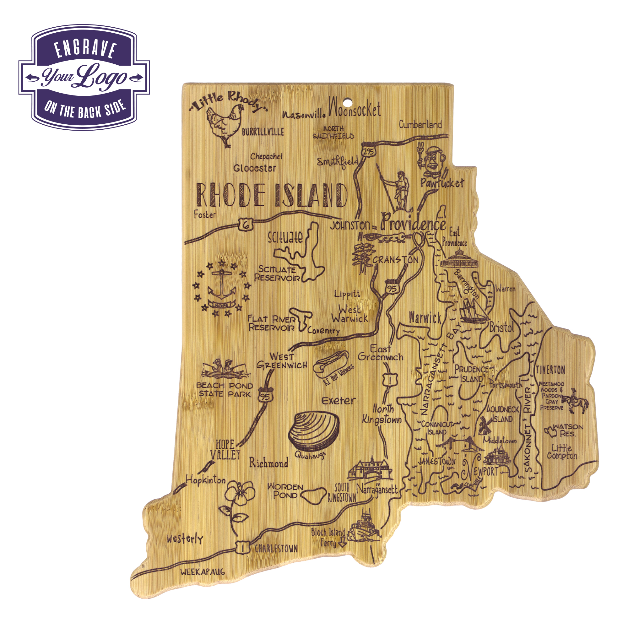 Destination Rhode Island Cutting & Serving Board