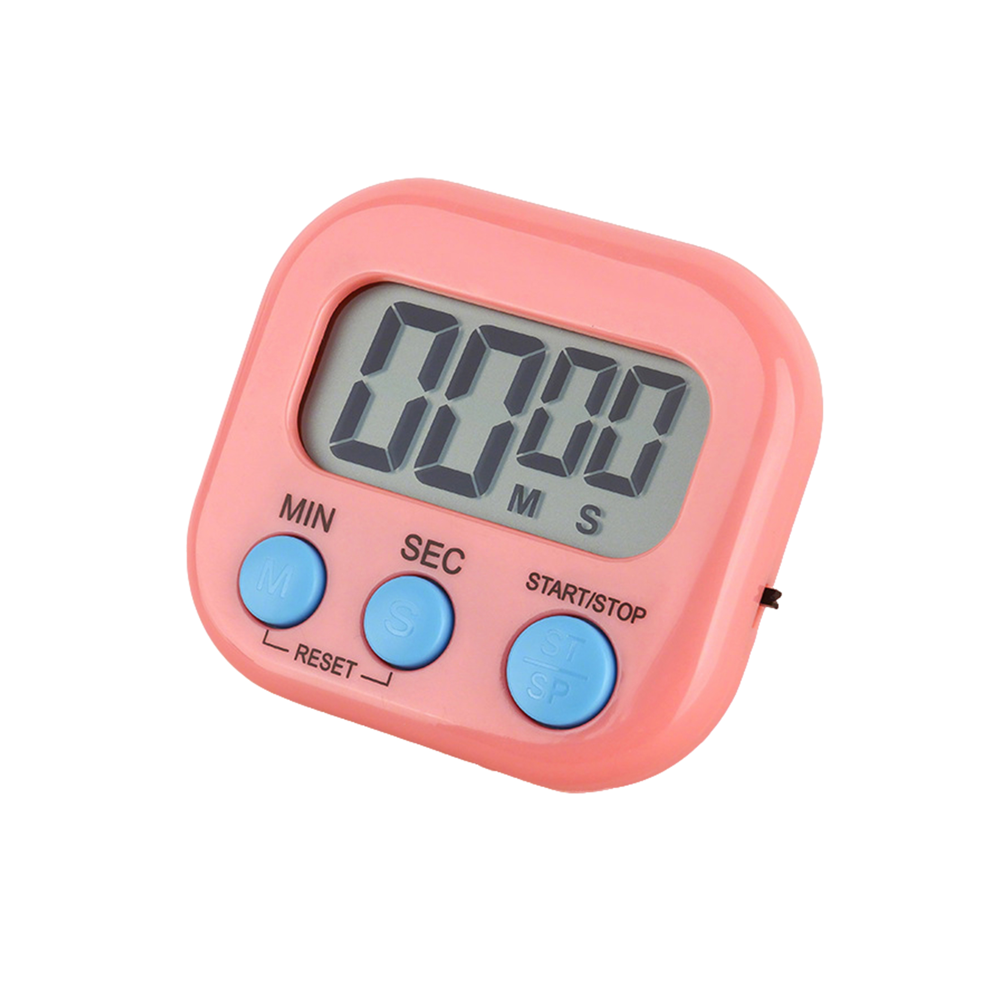 Magnetic Digital Kitchen Timer With Stand And Hook 2.72" Width X 2.48" Length X 0.91" He 3