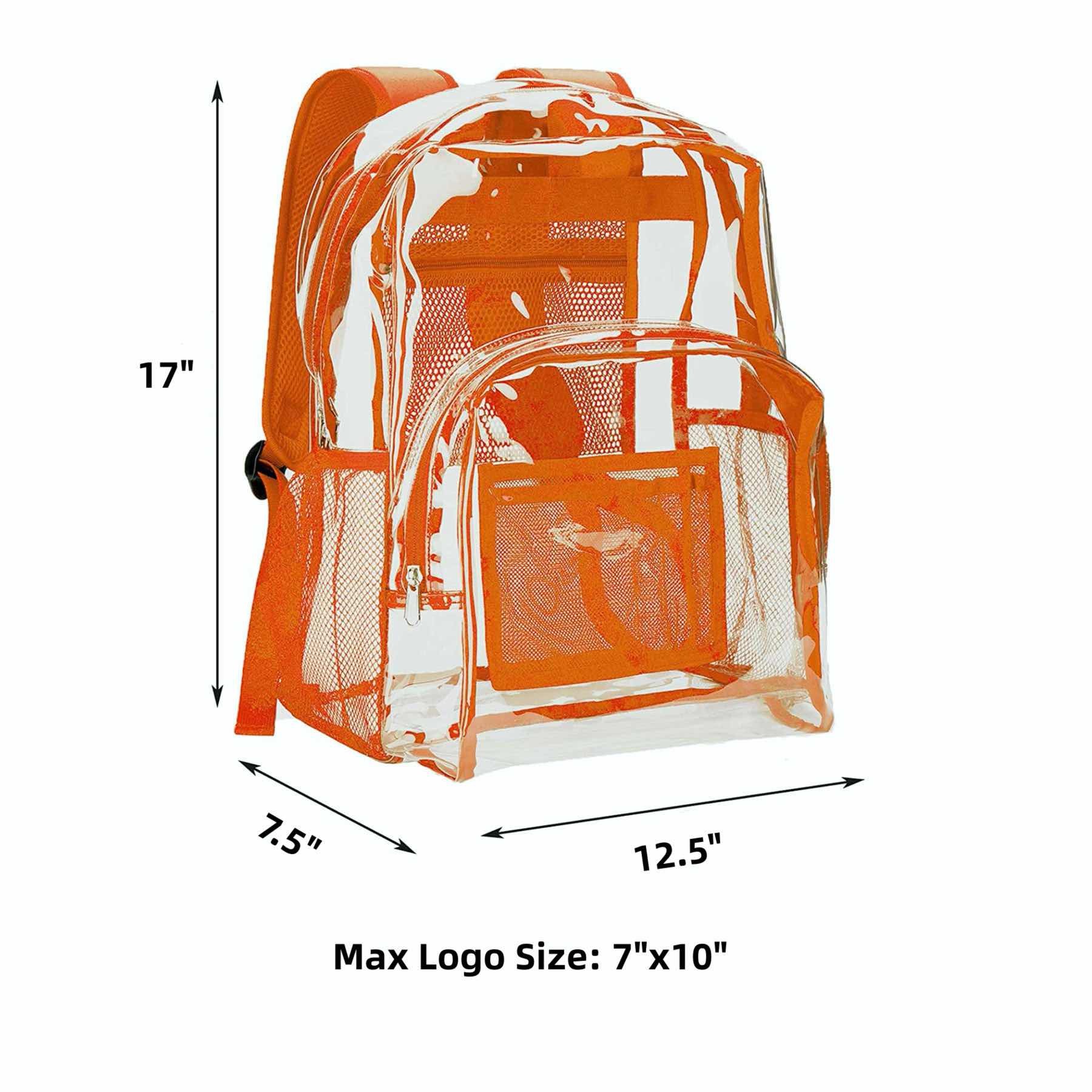 PVC Transparent Backpack 2