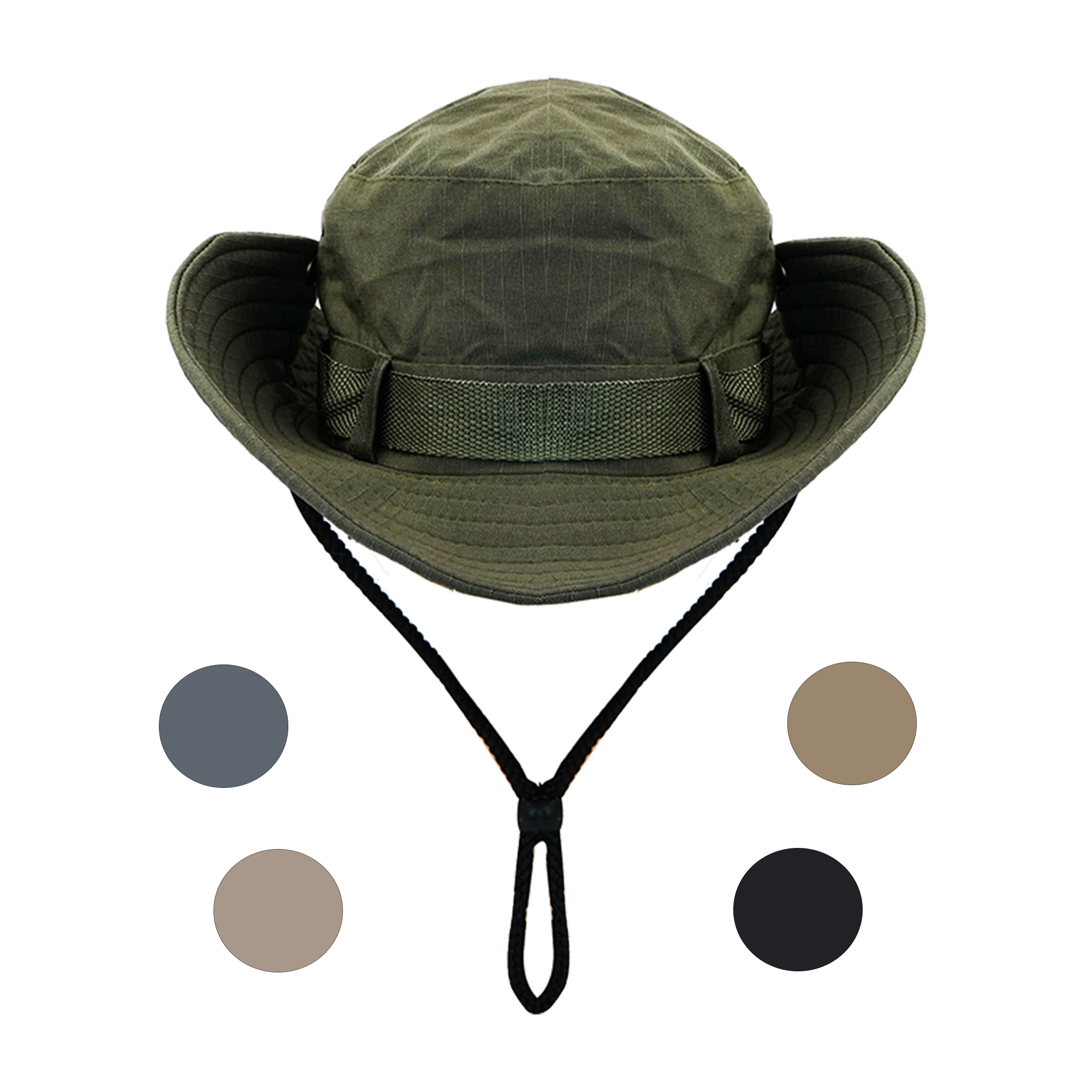 UV Protection Wide Brim Bucket Hat 1