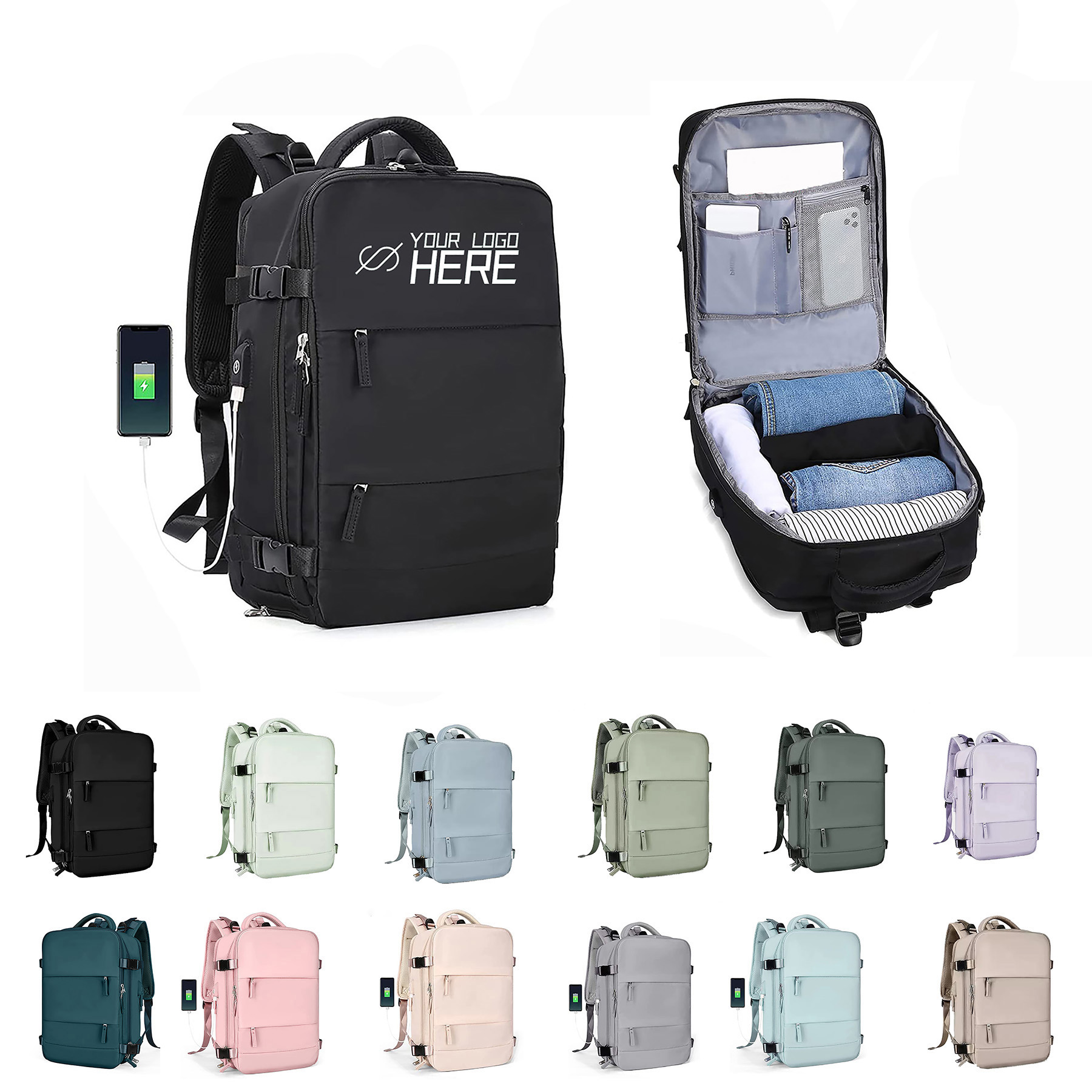 Large Travel Sports Backpack 2