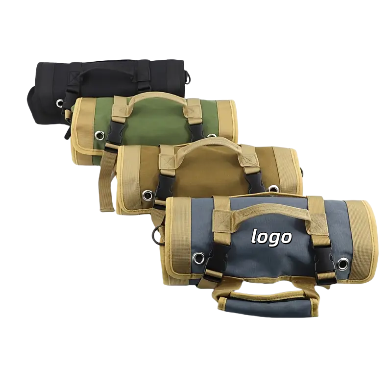 Compact Roll-Up Design Waterproof Oxford Storage Tote 4