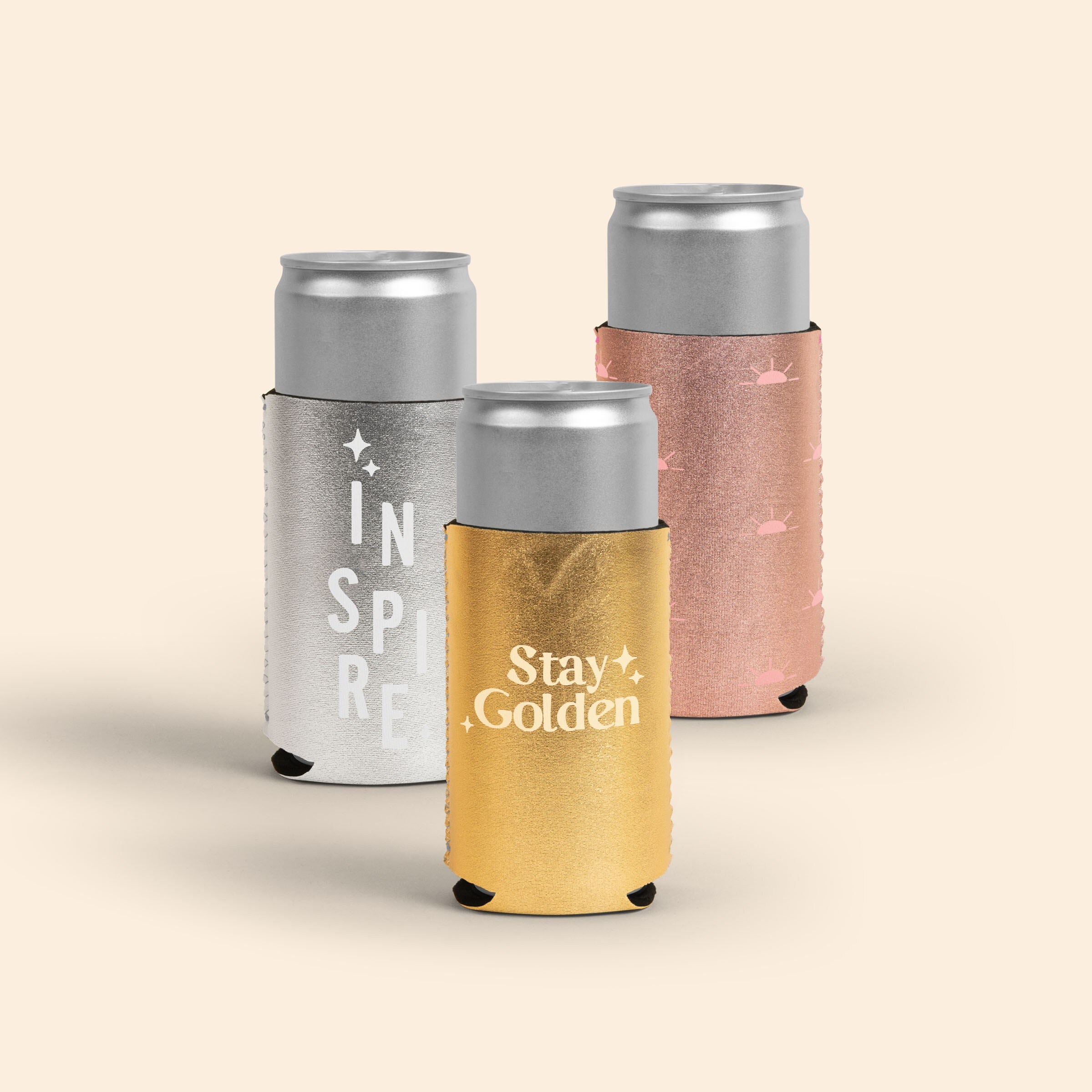 10 OZ KOLDER KADDY - METALLIC NEOPRENE