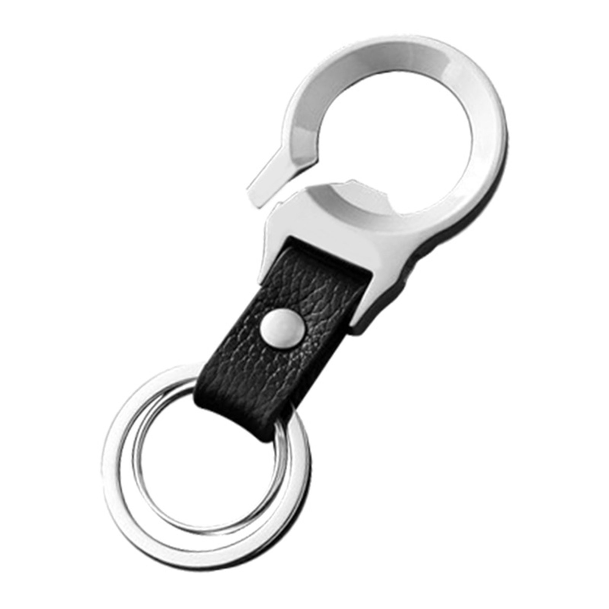 Vegan Leather Bottle Opener Keychain 5