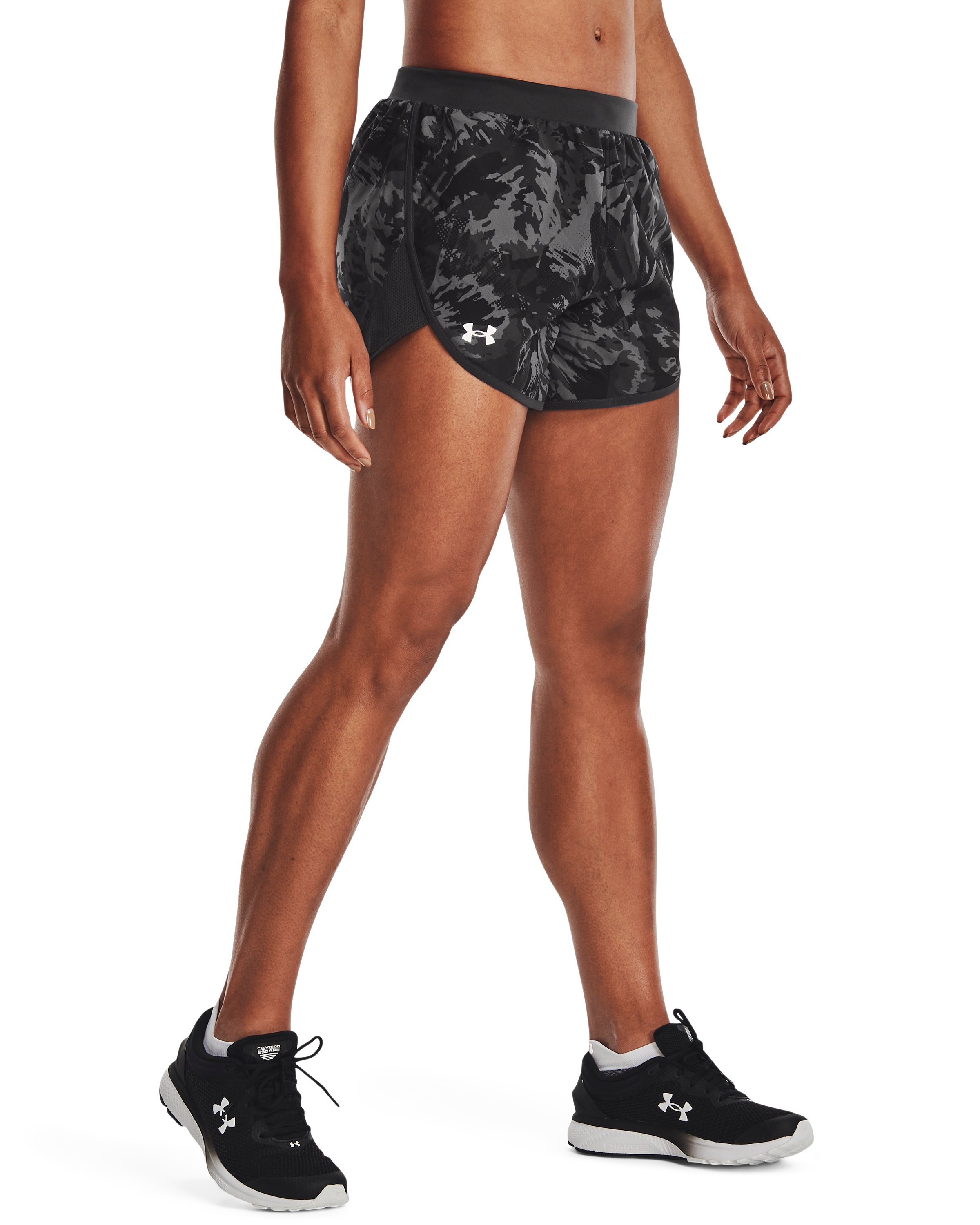 UA Fly-By Elite Printed Women's 3'' Shorts 1