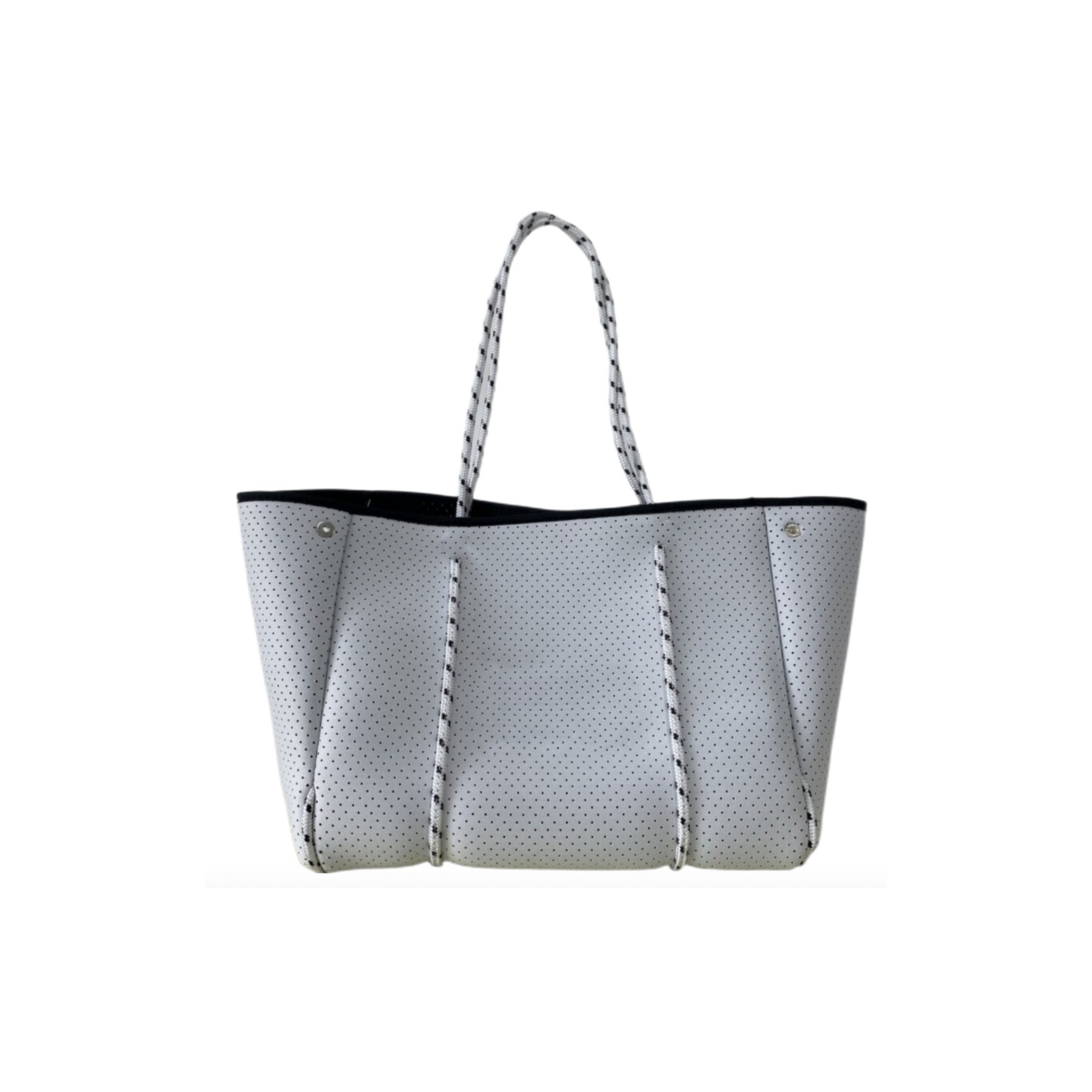 Neoprene Large Tote Bag With Small Pouch, custom tote bag with logo imprint 6
