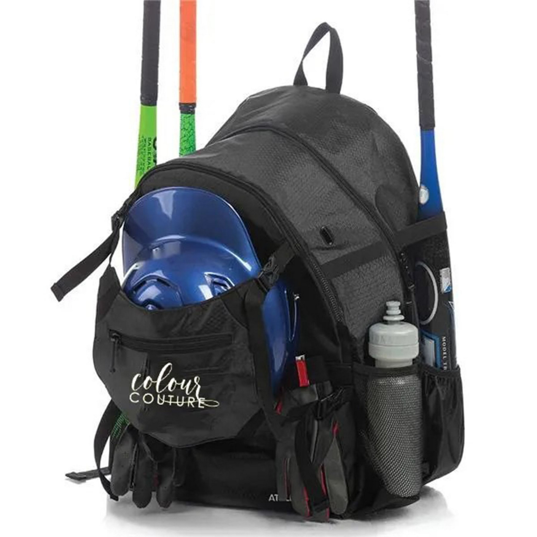 Baseball Backpack W/ Helmet Pocket 2