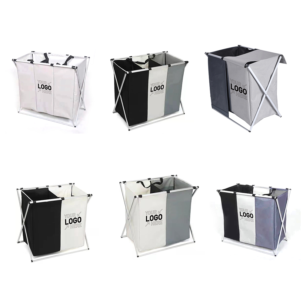 135L Laundry Cloth Hamper Sorter Basket Bag