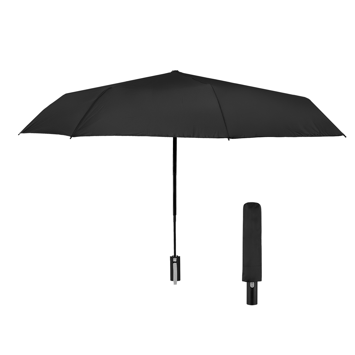 42" Arc rPET Telescopic Folding Umbrella 12