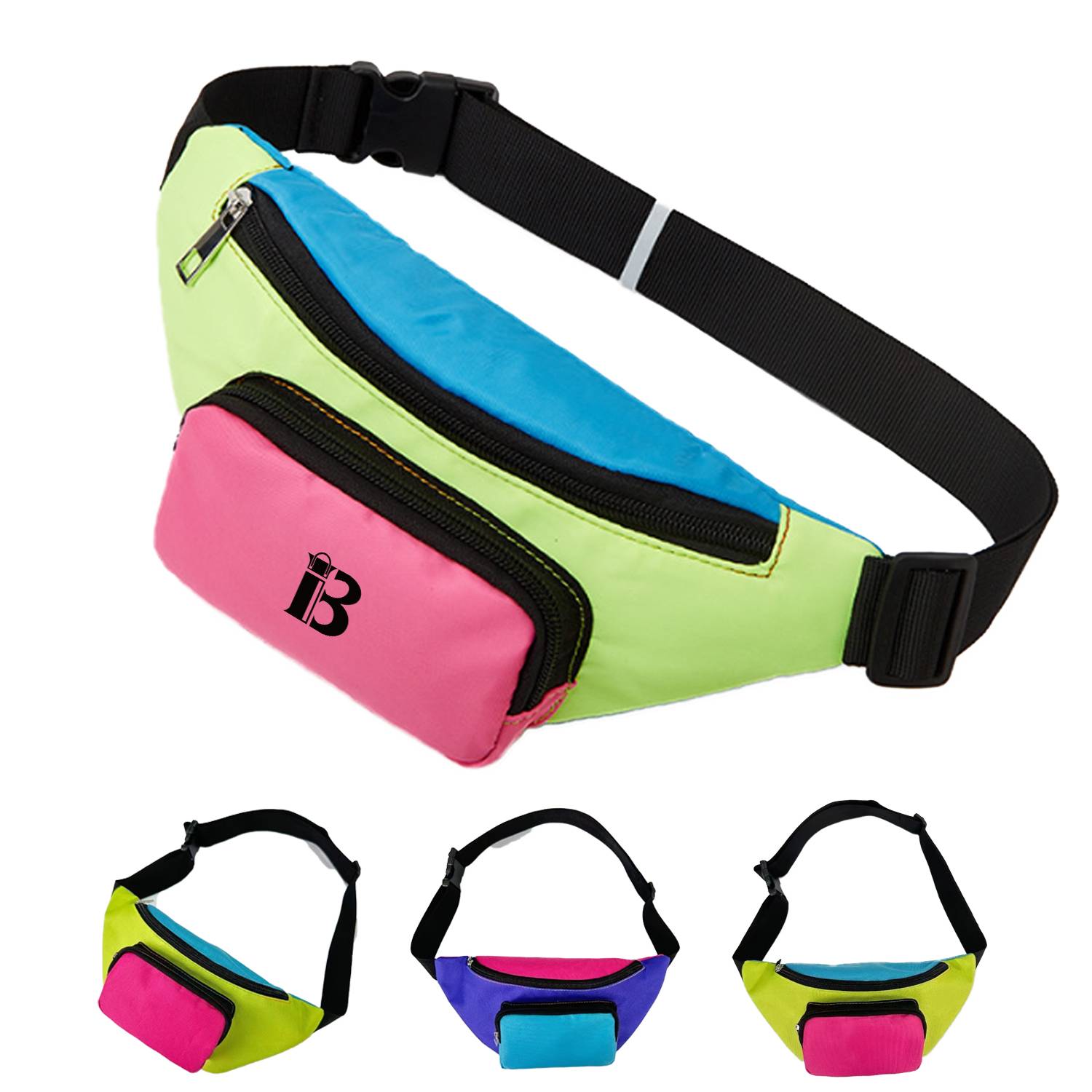 Two Zipper Fanny Pack 4