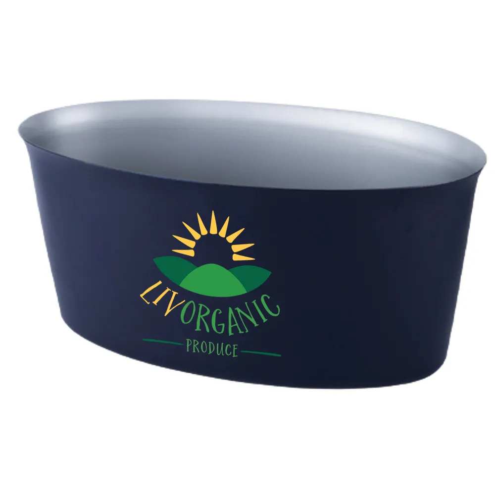 Premium Stainless Steel Oval Beverage Tub 4