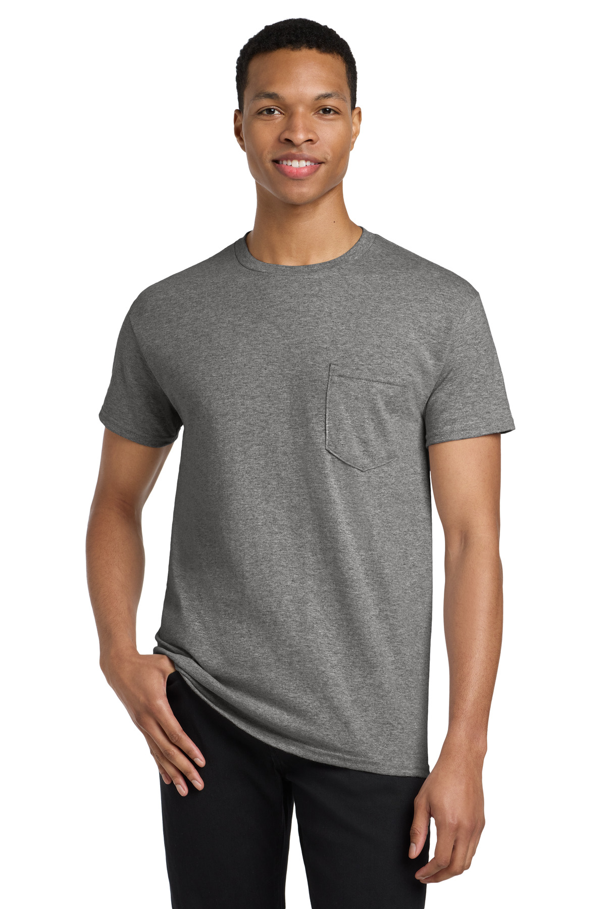 Gildan Heavy Cotton 100% Cotton Pocket T-Shirt. 5300 79