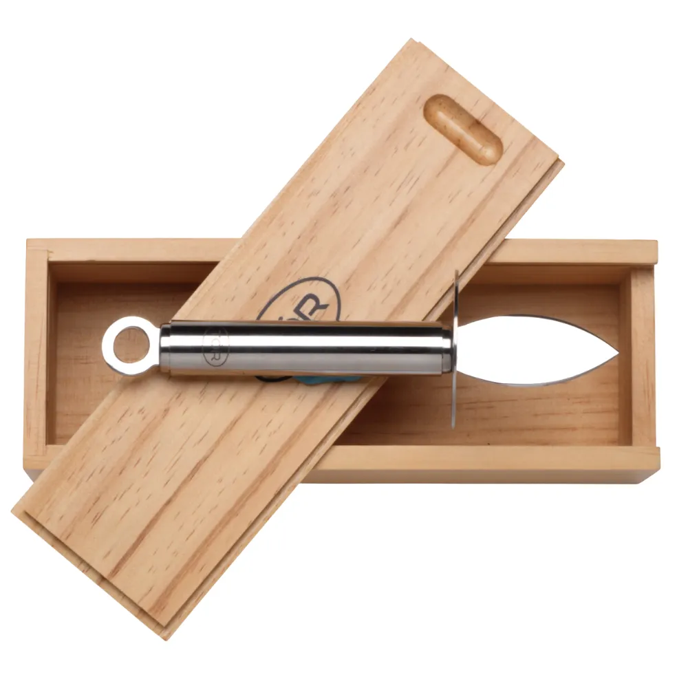 Oyster Shucker Knife with Naturalwood Gift Box 7