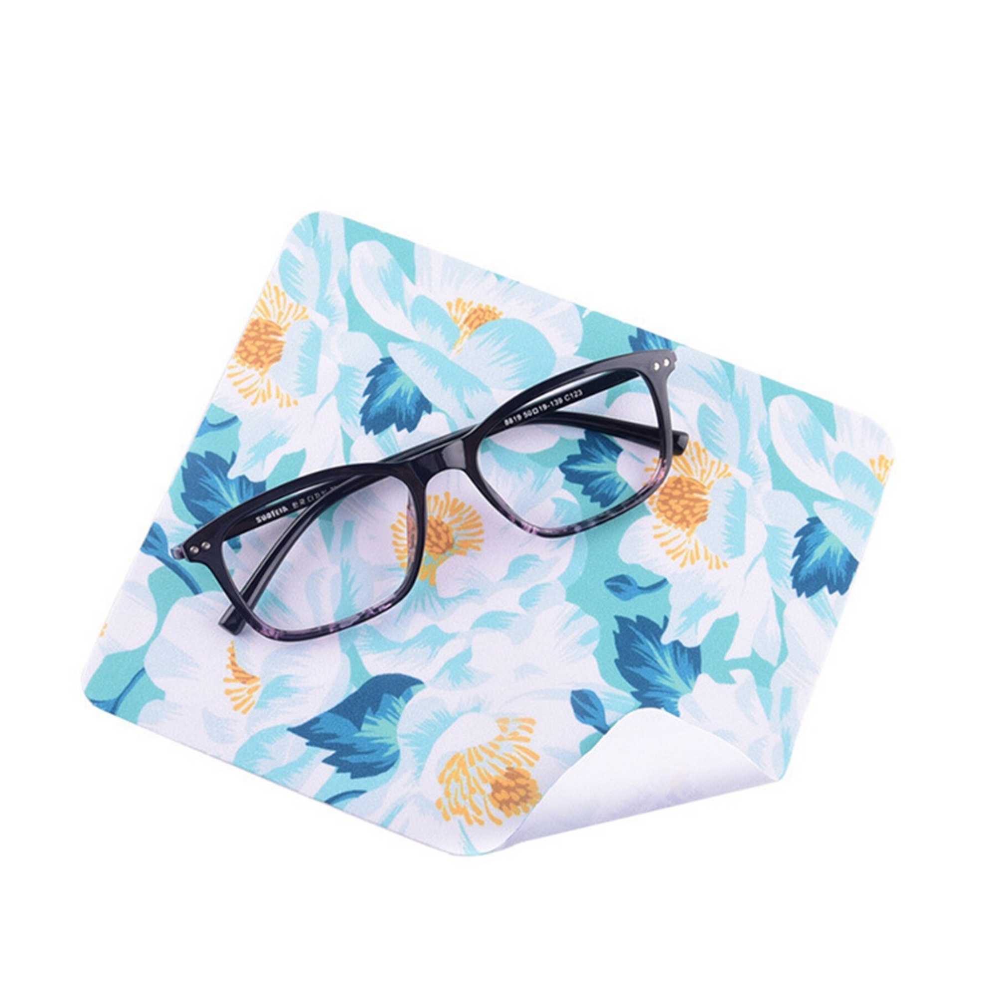 6"x 6" Full Color Microfiber Cleaning Cloth 2