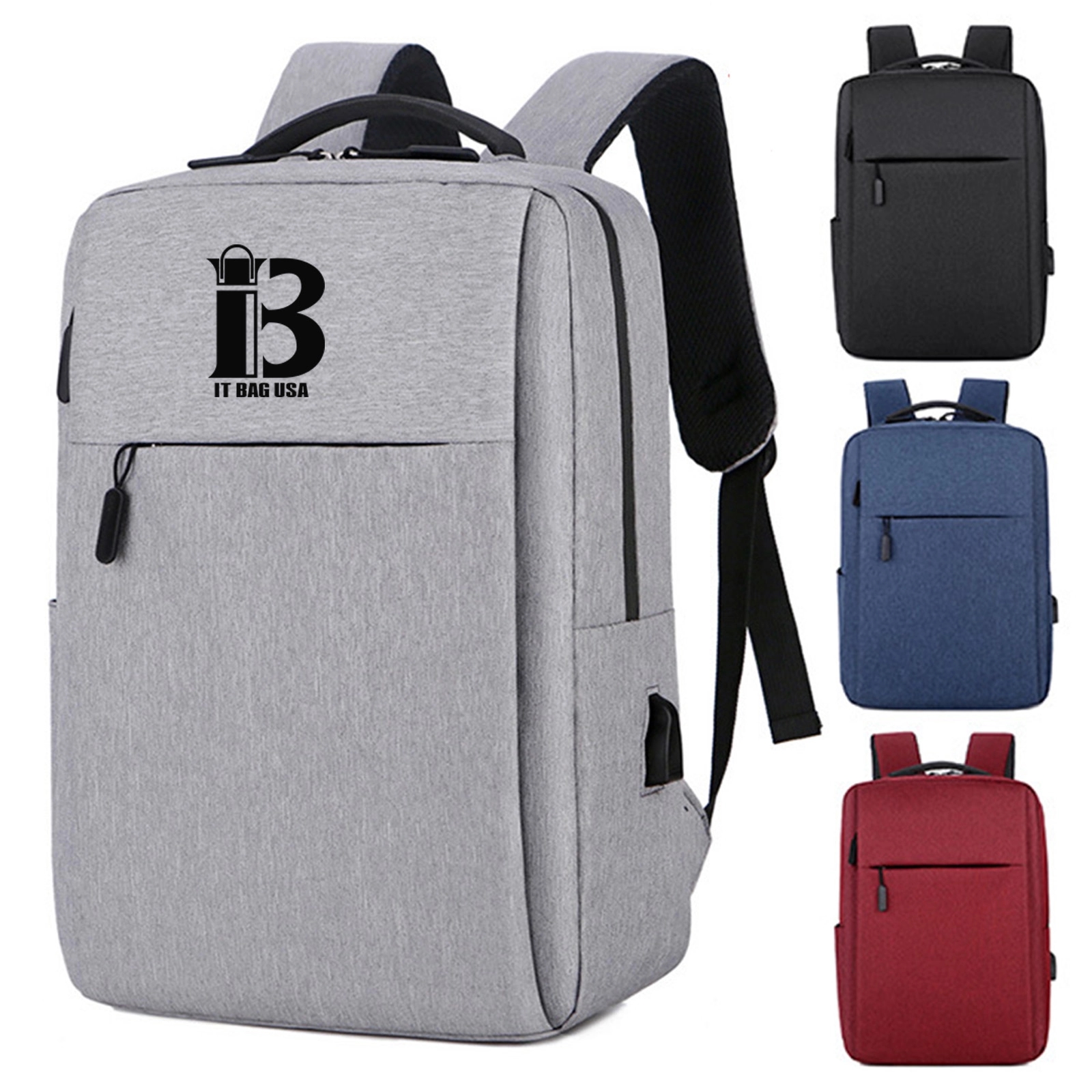 15.6 Inch Laptop Waterproof Business Backpack With Usb Port 2