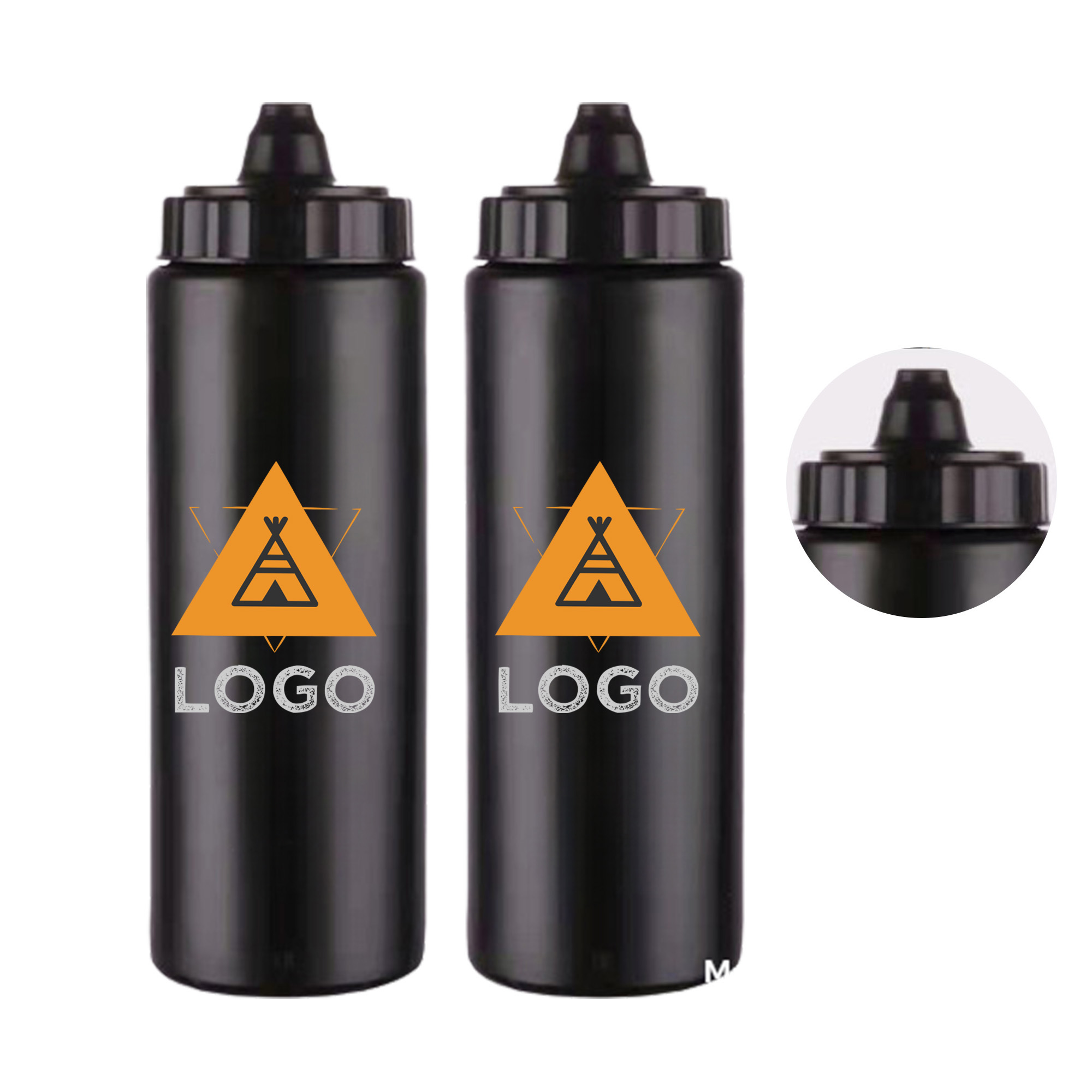 MOQ 50 Personalized Plastic Sports Water Bottle for Outdoor Use 1