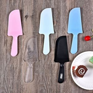 Plastic Cake Spatula Cutter With Serrated Edge 4