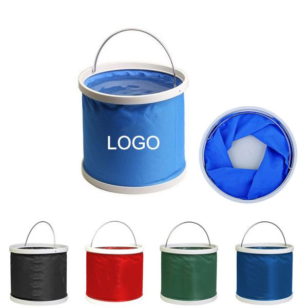 9L Portable Folding Bucket 1