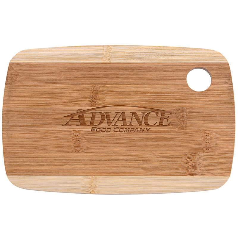 The Camden 9-Inch Two-Tone Bamboo Cutting Board 1
