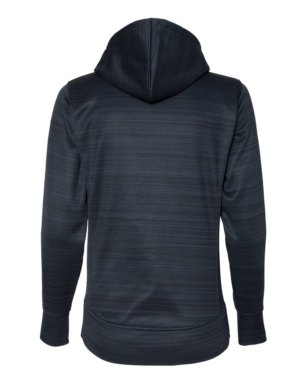 Women's Odyssey Striped Performance Fleece Lapover Hooded Sweatshirt - 8662 25