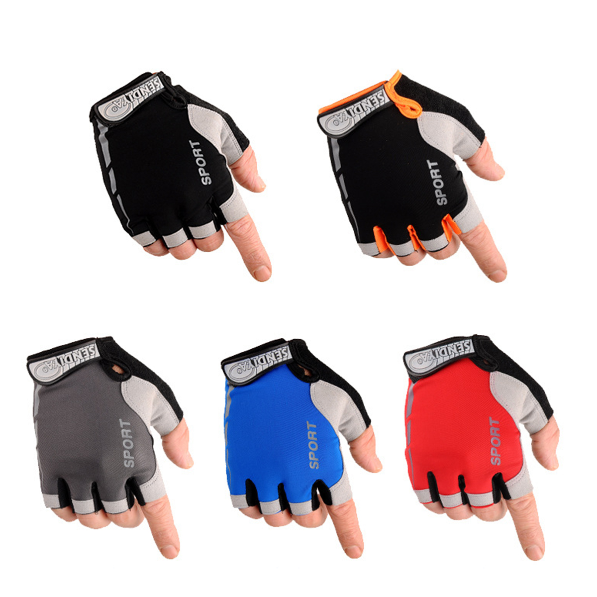 Half Finger Gloves Sport Gloves  3