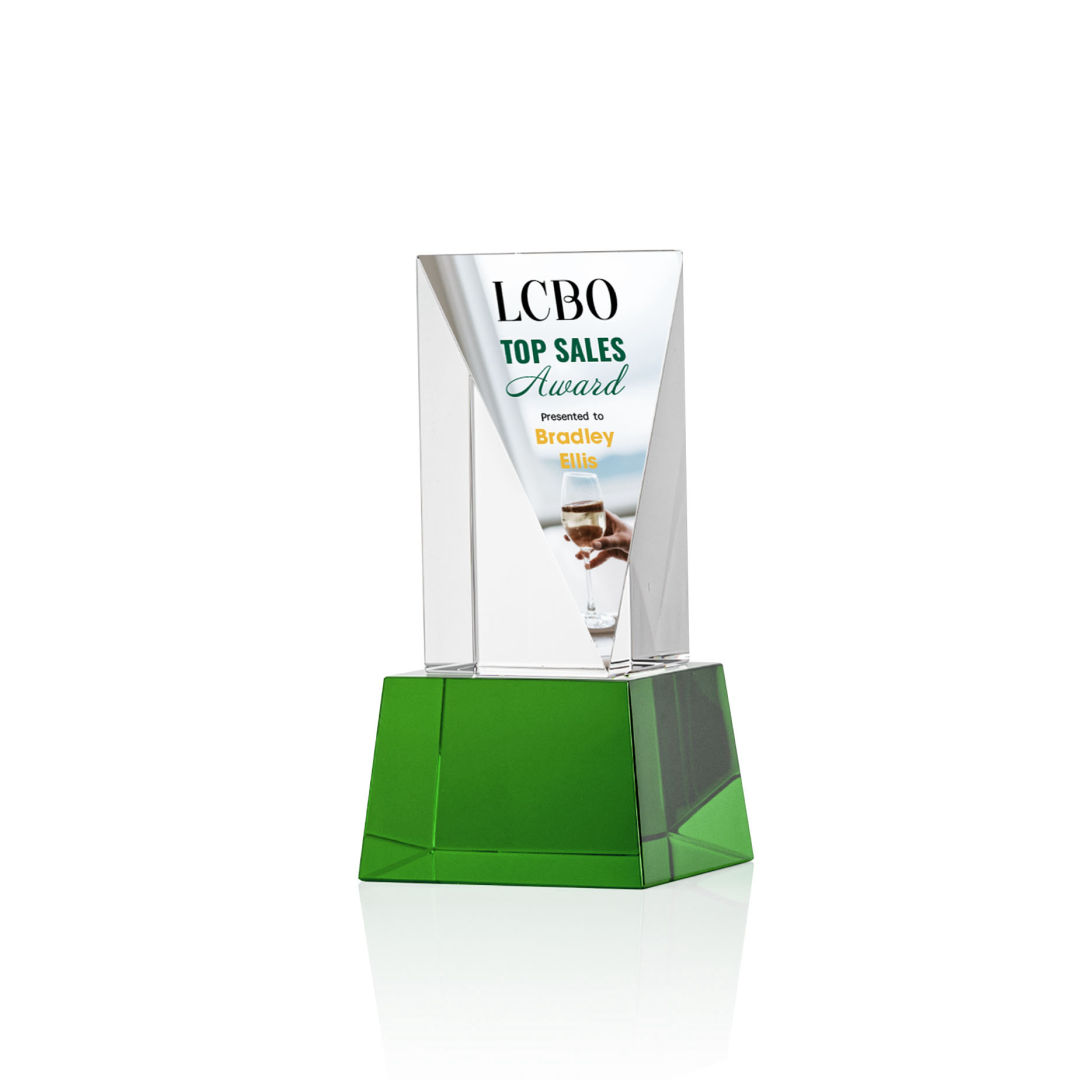 Easton VividPrint™ Award on Base - Green 10