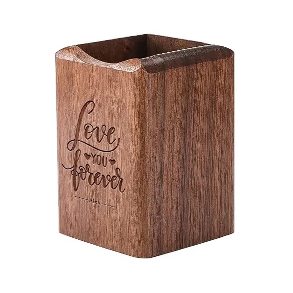 Personalized Wooden Pen Holder 5