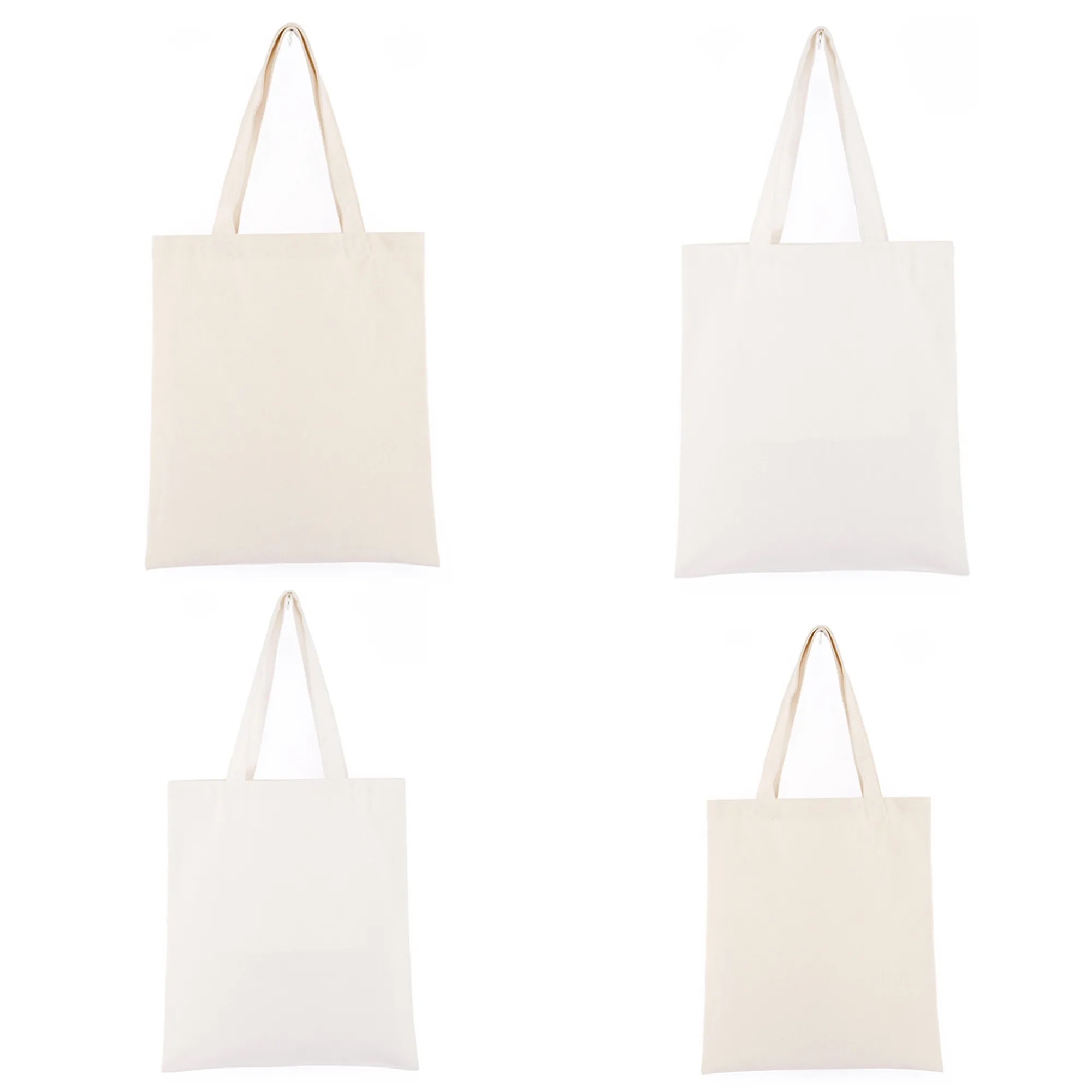 Custom Portable Canvas Eco-Friendly Shopping Bag, custom tote bag with logo imprint 3